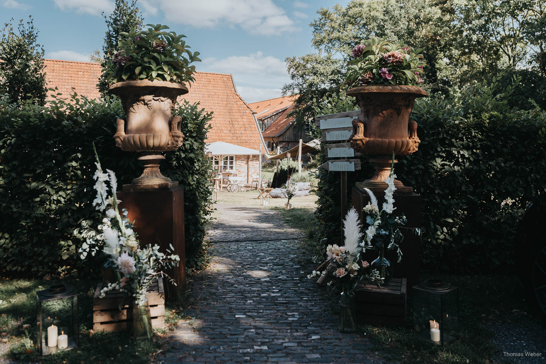 Hochzeitsfeier am Nordenholzer Hof in Hude, Fotograf Oldenburg, Thomas Weber