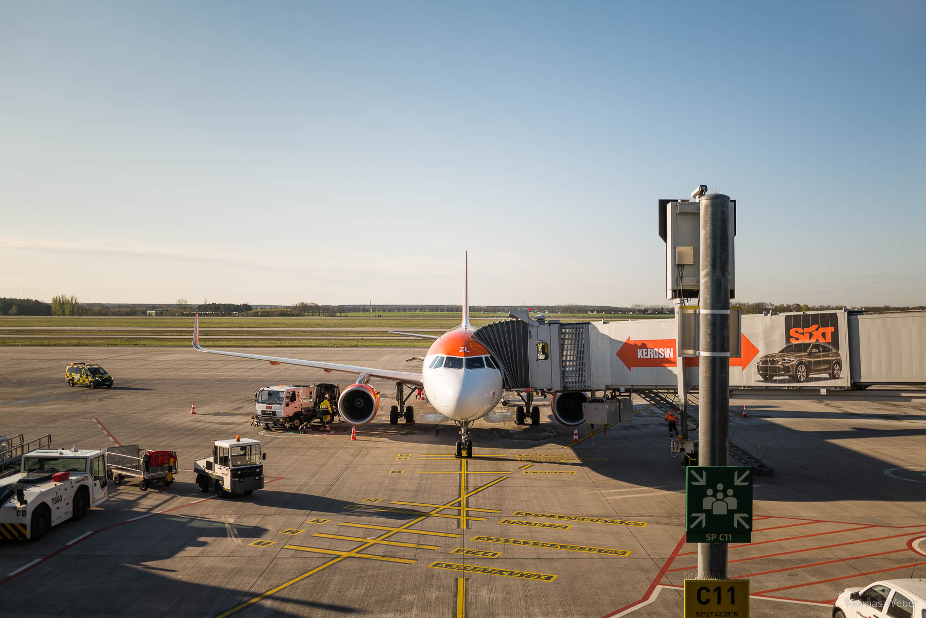 Der Flughafen BER in Berlin, Fotograf Thomas Weber aus Oldenburg