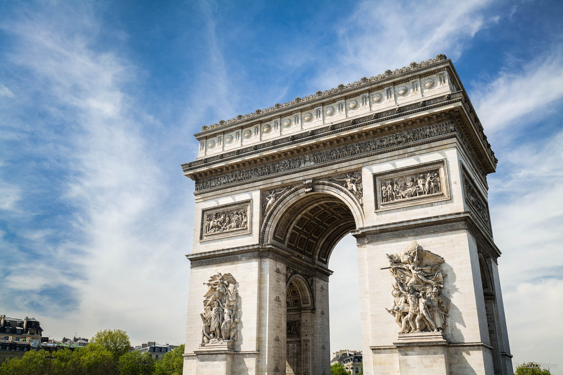 Der Arc de Triomphe de l’Étoile in Paris, Fotograf Thomas Weber aus Oldenburg