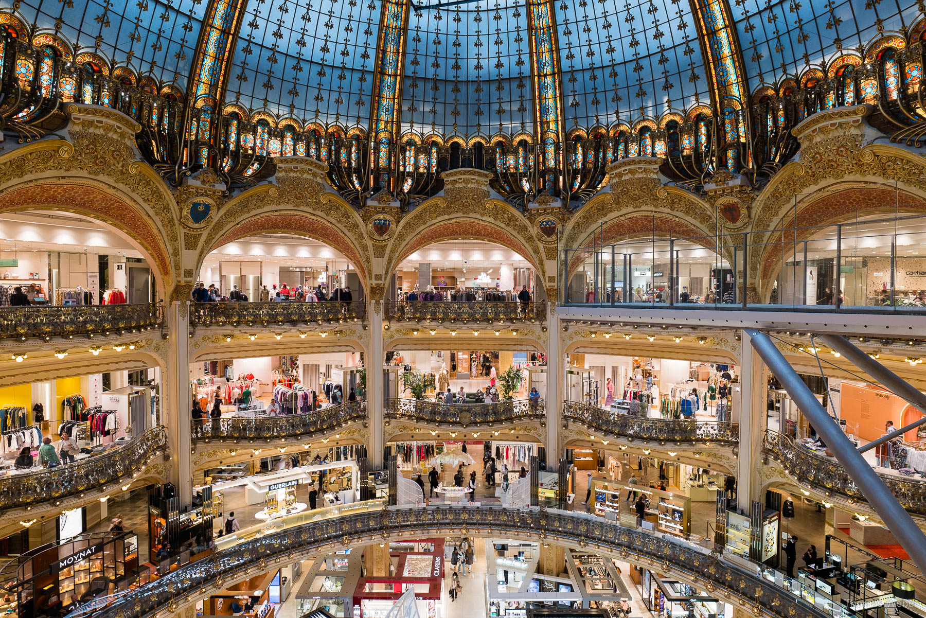 Galeries Lafayette Haussmann in Paris, Fotograf Thomas Weber aus Oldenburg