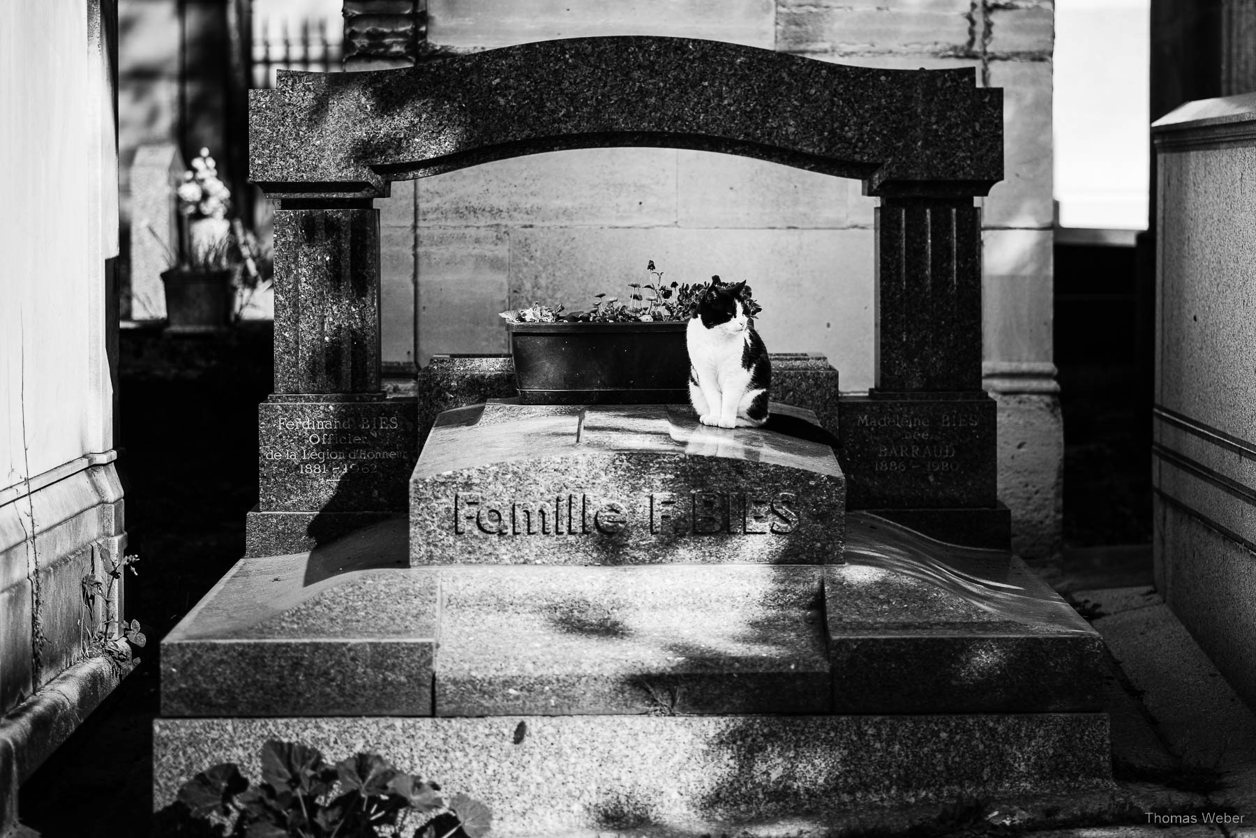 Der Friedhof Cimetière du Père Lachaise in Paris, Fotograf Thomas Weber aus Oldenburg