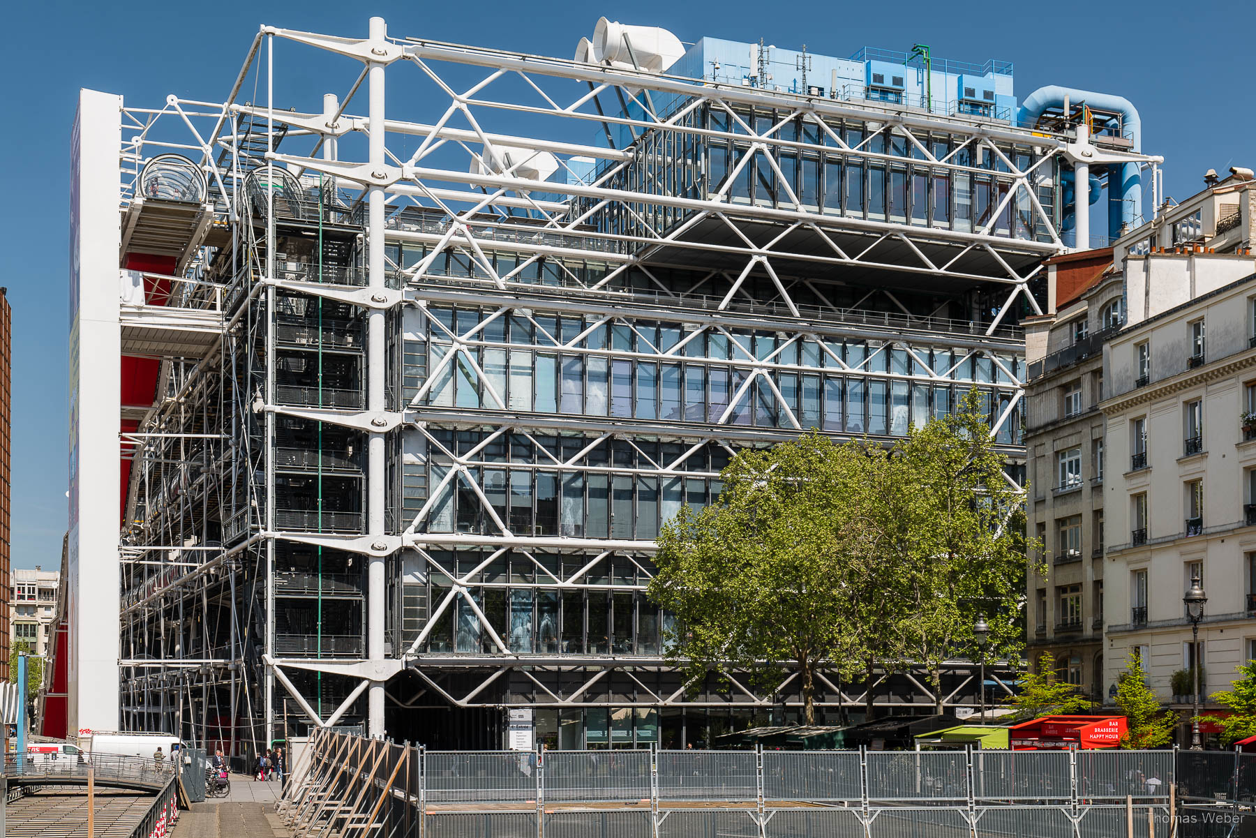 Das Centre Georges Pompidou in Paris, Fotograf Thomas Weber aus Oldenburg