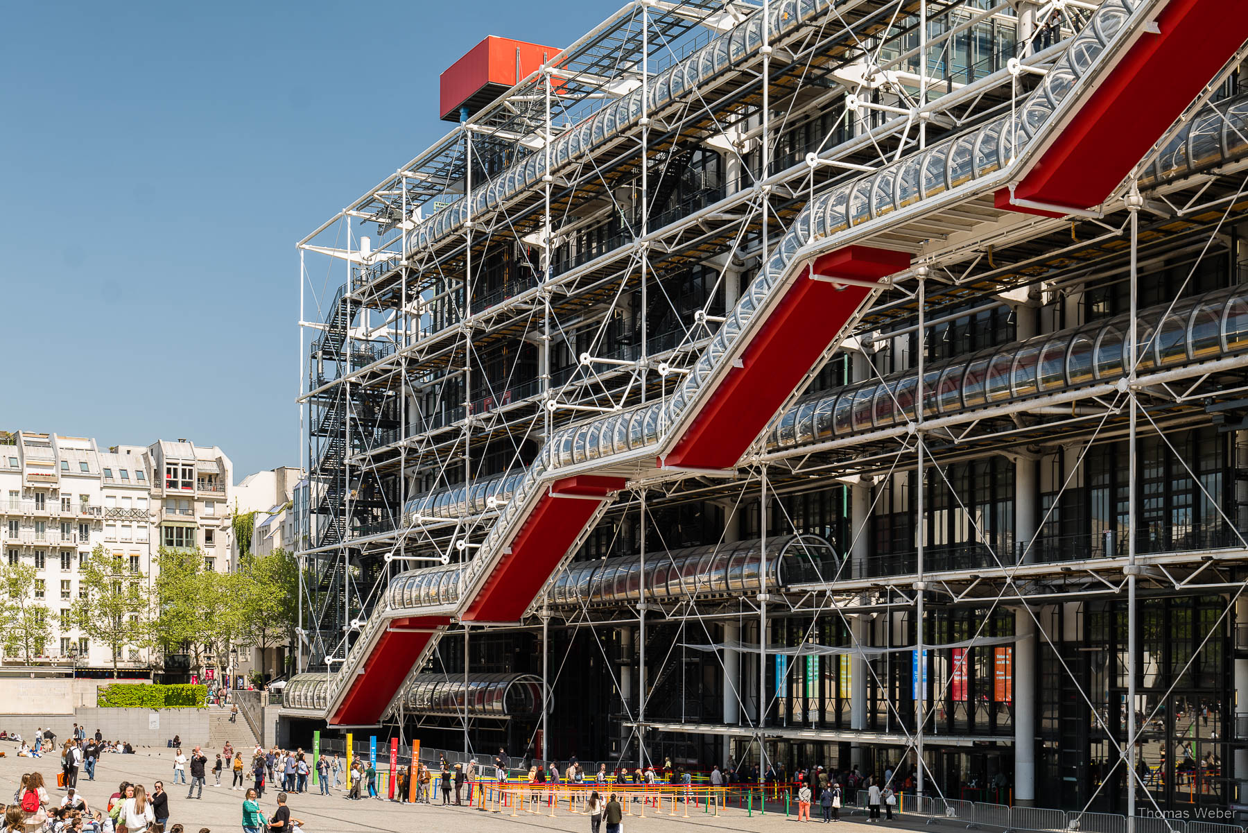 Das Centre Georges Pompidou in Paris, Fotograf Thomas Weber aus Oldenburg