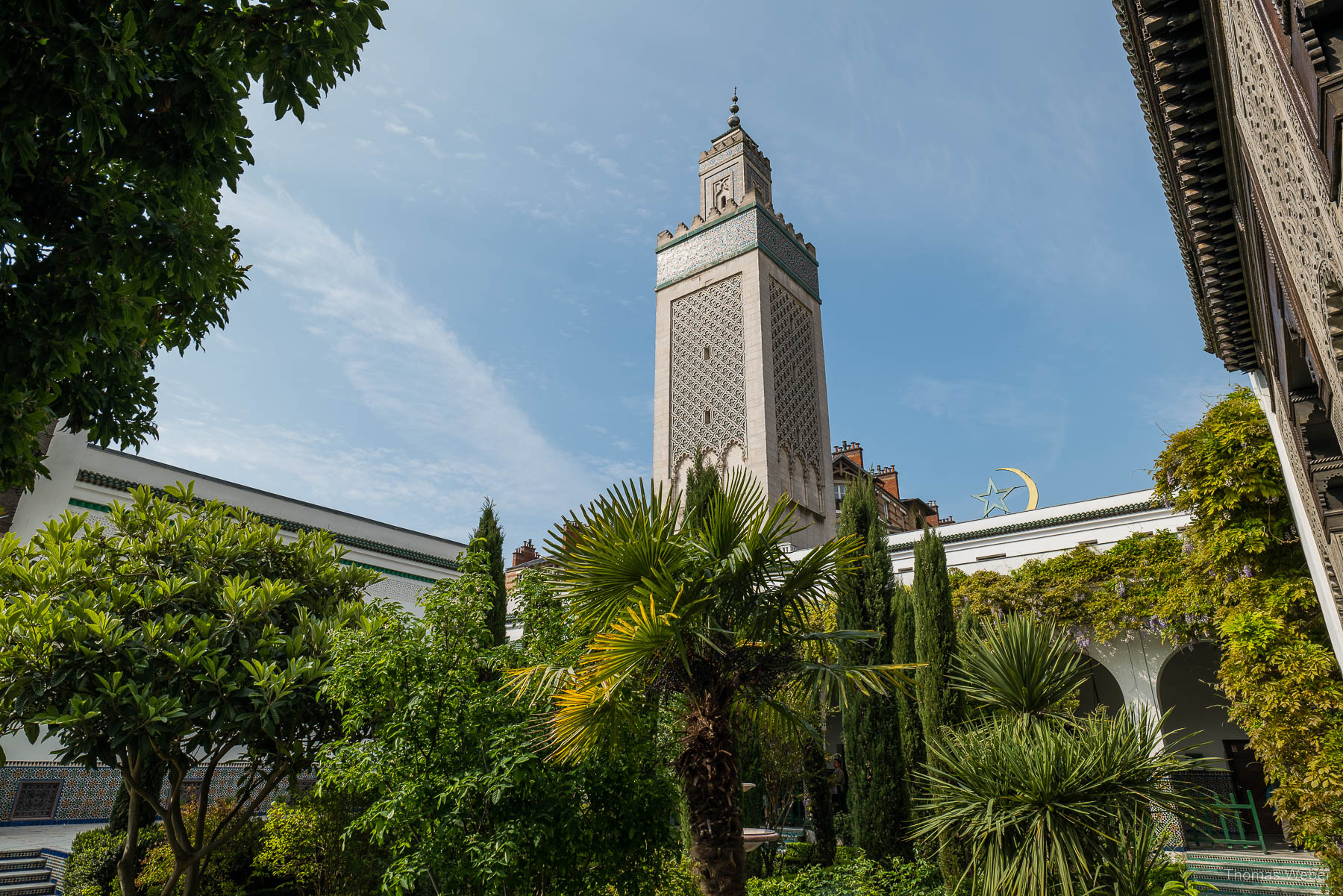 Die Moschee Grande Mosquée de Paris, Fotograf Thomas Weber aus Oldenburg