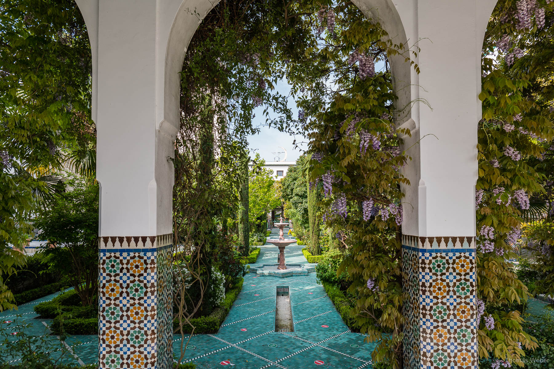 Die Moschee Grande Mosquée de Paris, Fotograf Thomas Weber aus Oldenburg