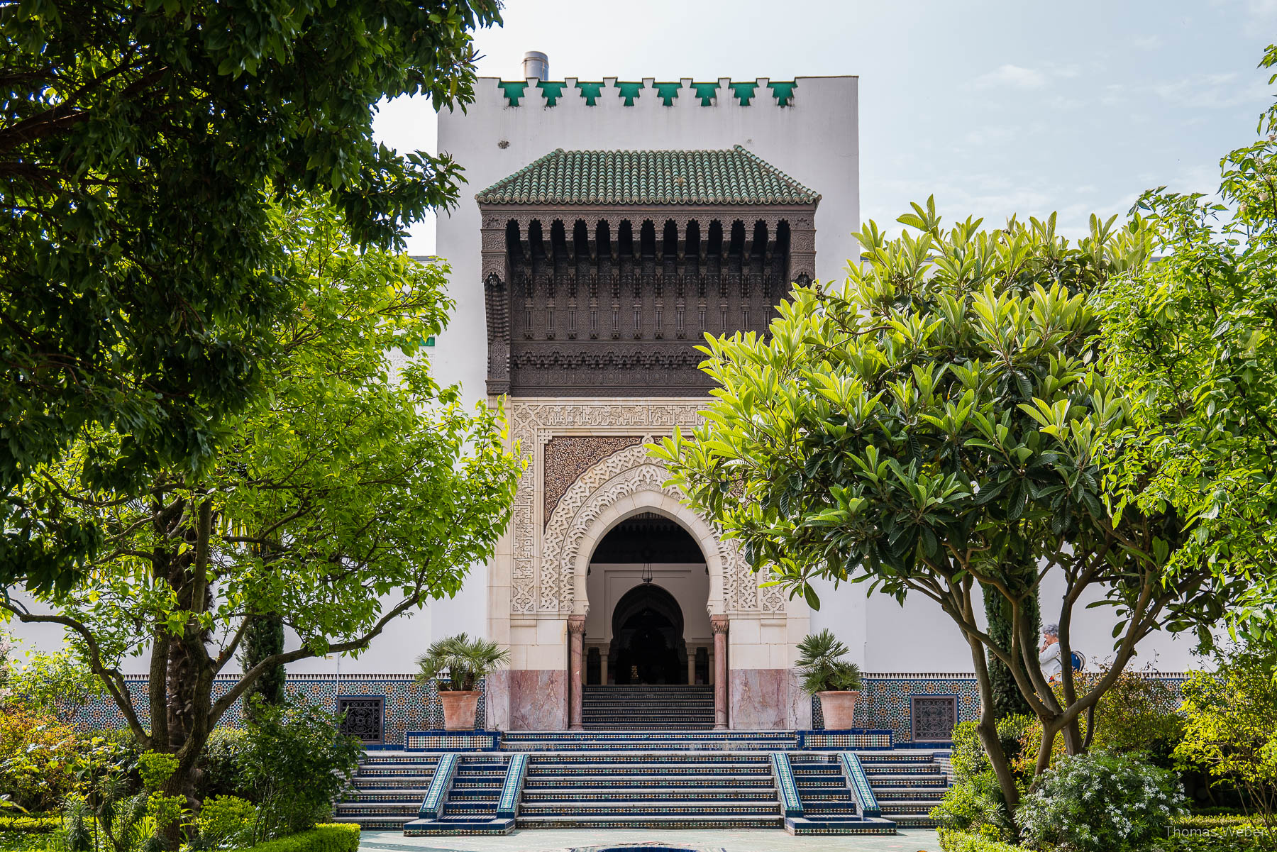 Die Moschee Grande Mosquée de Paris, Fotograf Thomas Weber aus Oldenburg