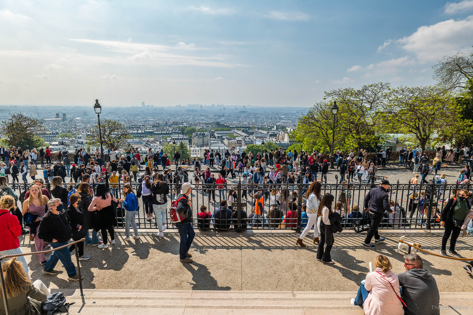 Die Basilique du Sacré-Cœur de Montmartre in Paris, Fotograf Thomas Weber aus Oldenburg