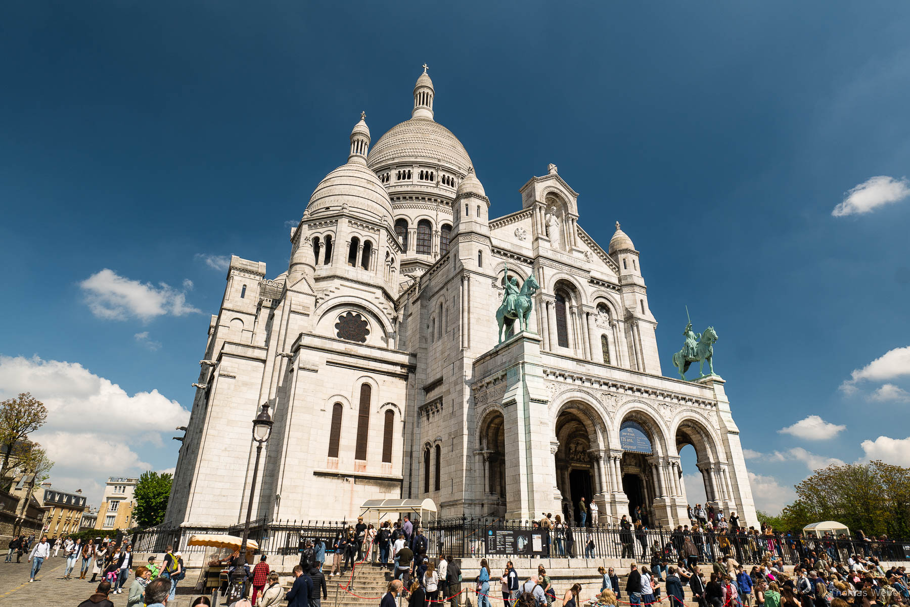 Die Basilique du Sacré-Cœur de Montmartre in Paris, Fotograf Thomas Weber aus Oldenburg