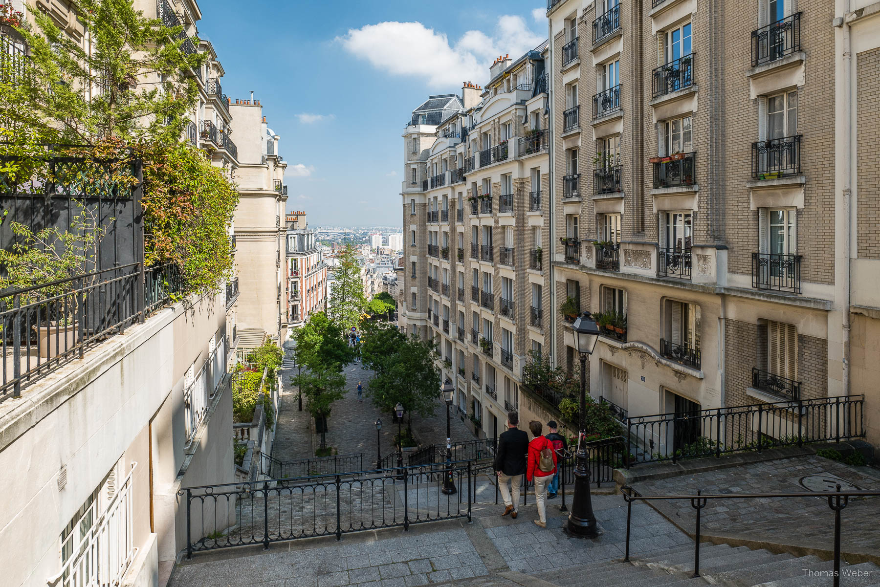 Im Künstlerviertel Montmatre in Paris, Fotograf Thomas Weber aus Oldenburg