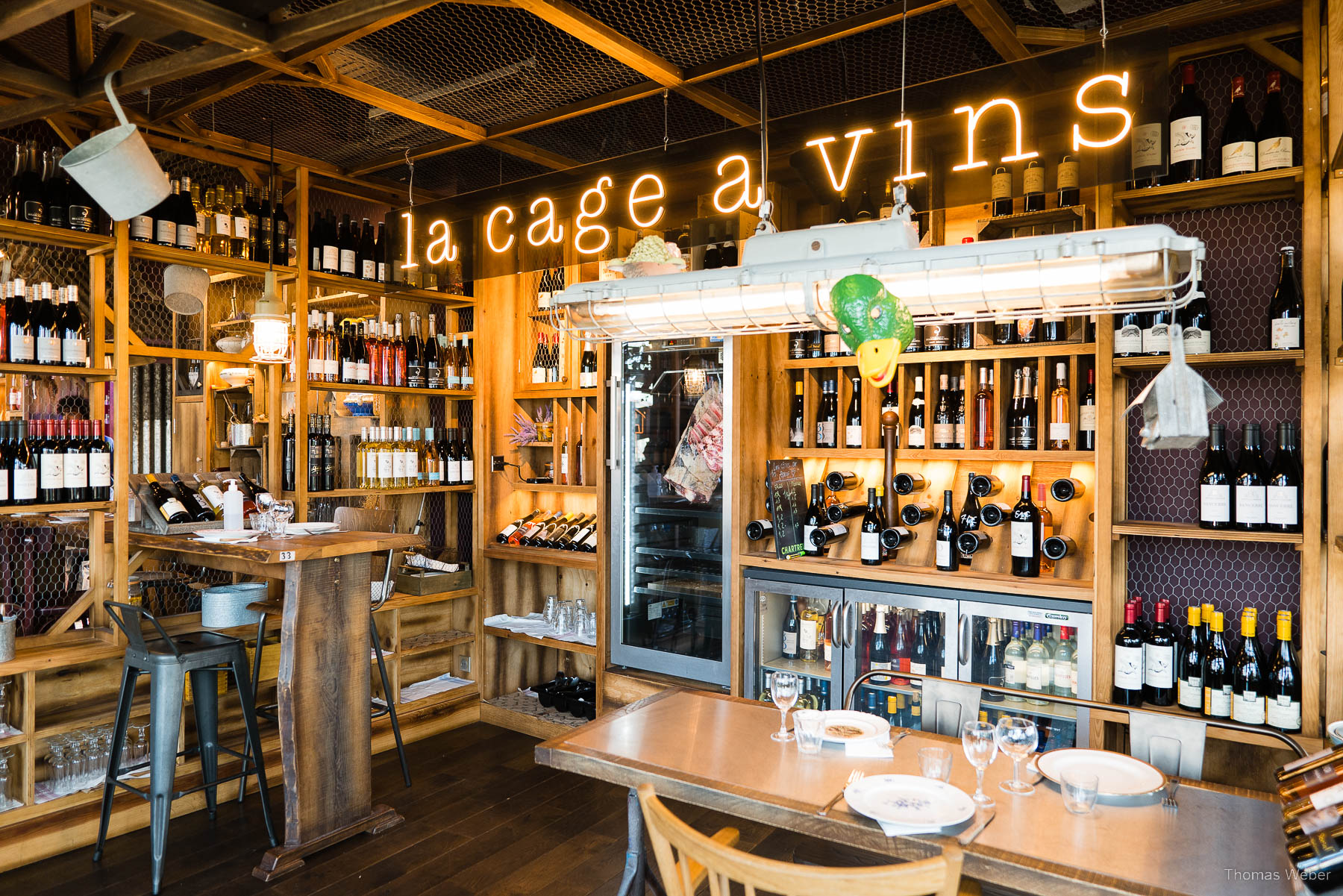 Das Restaurant Pedzouille La Grange in Paris, Fotograf Thomas Weber aus Oldenburg