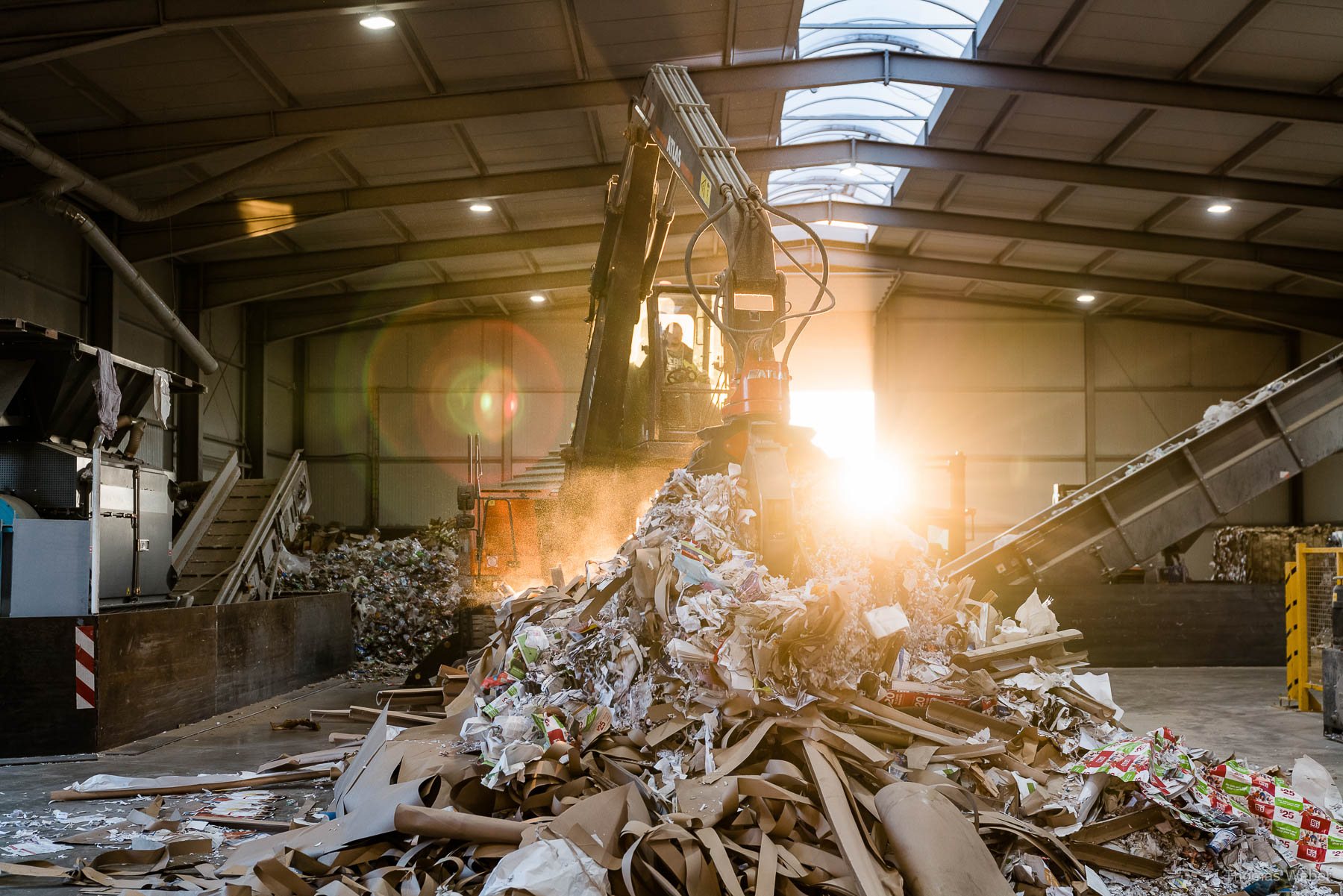 Industriefotos für Plömacher Entsorgung, Fotograf Thomas Weber aus Oldenburg