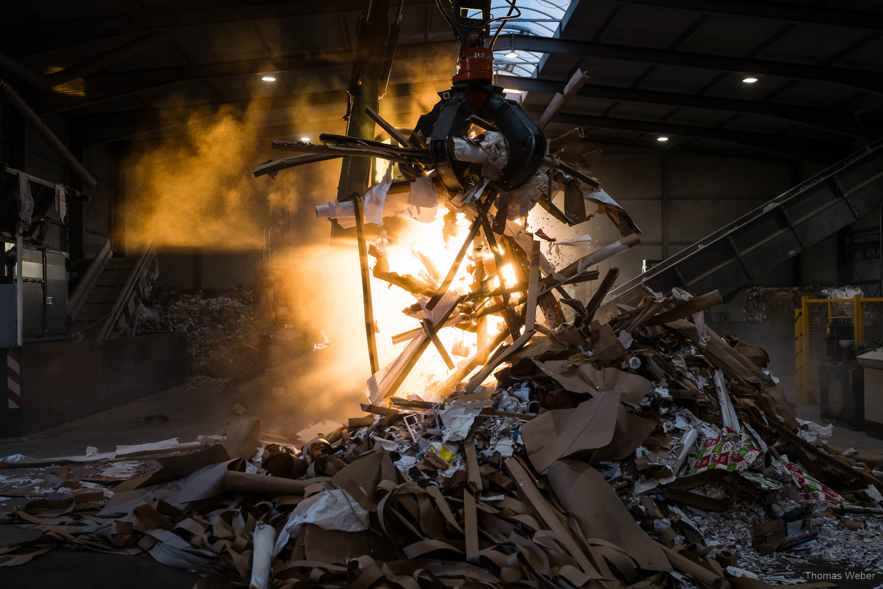 Industriefotos für Plömacher Entsorgung, Fotograf Thomas Weber aus Oldenburg