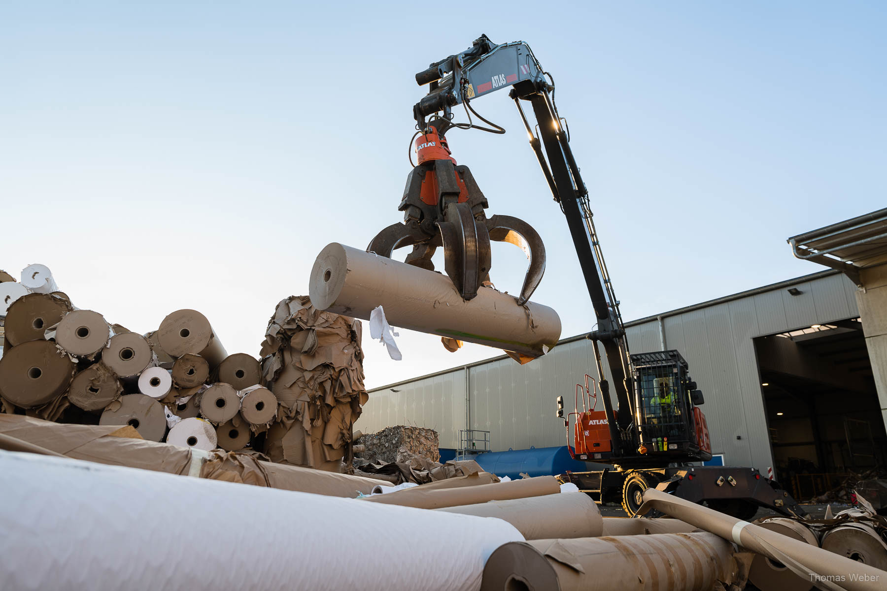 Industriefotos für Plömacher Entsorgung, Thomas Weber, Fotograf Oldenburg