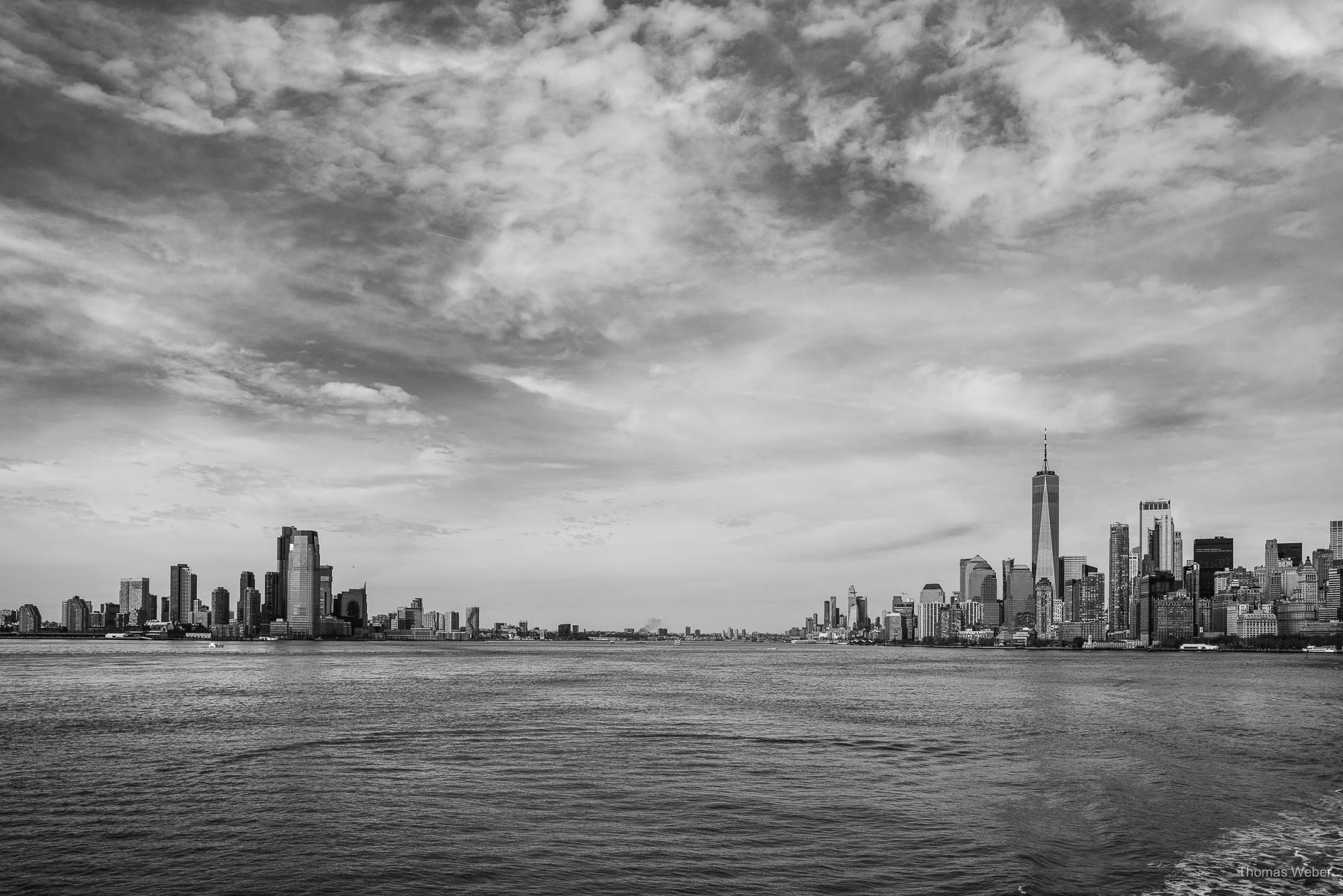 Fahrt mit der Staten Island Ferry von Manhattan mit Blick auf die Statue of Liberty in New York City, USA, Fotograf Thomas Weber aus Oldenburg