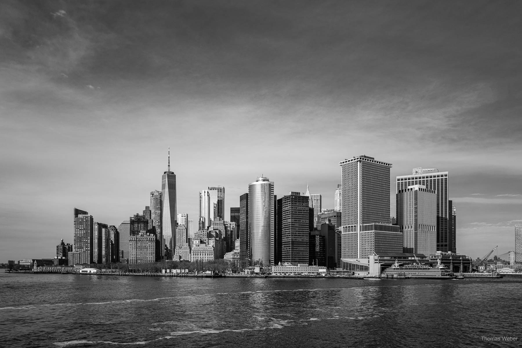 Fahrt mit der Staten Island Ferry von Manhattan mit Blick auf die Statue of Liberty in New York City, USA, Fotograf Thomas Weber aus Oldenburg