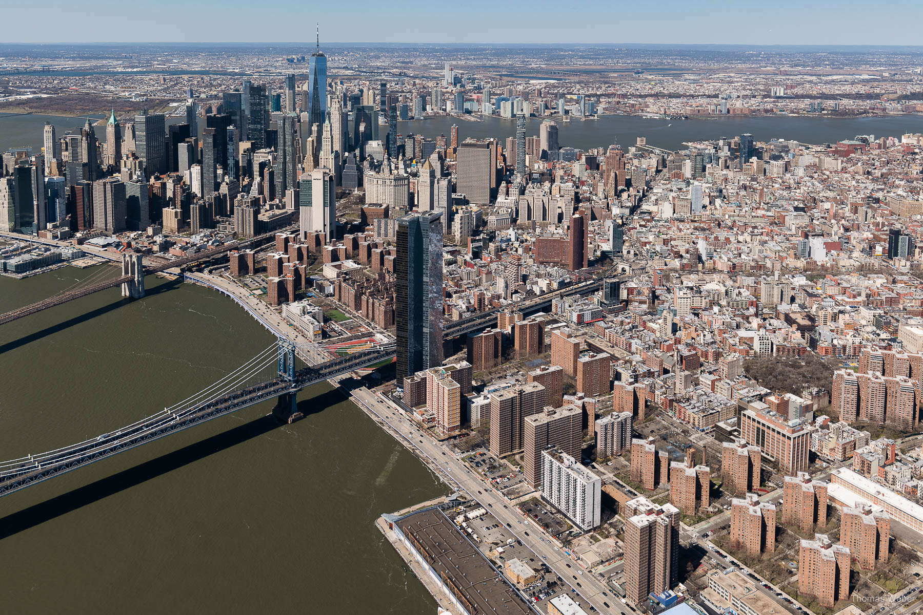 Rundflug mit dem Helikopter über Manhattan in New York City, USA, Thomas Weber, Fotograf in Oldenburg