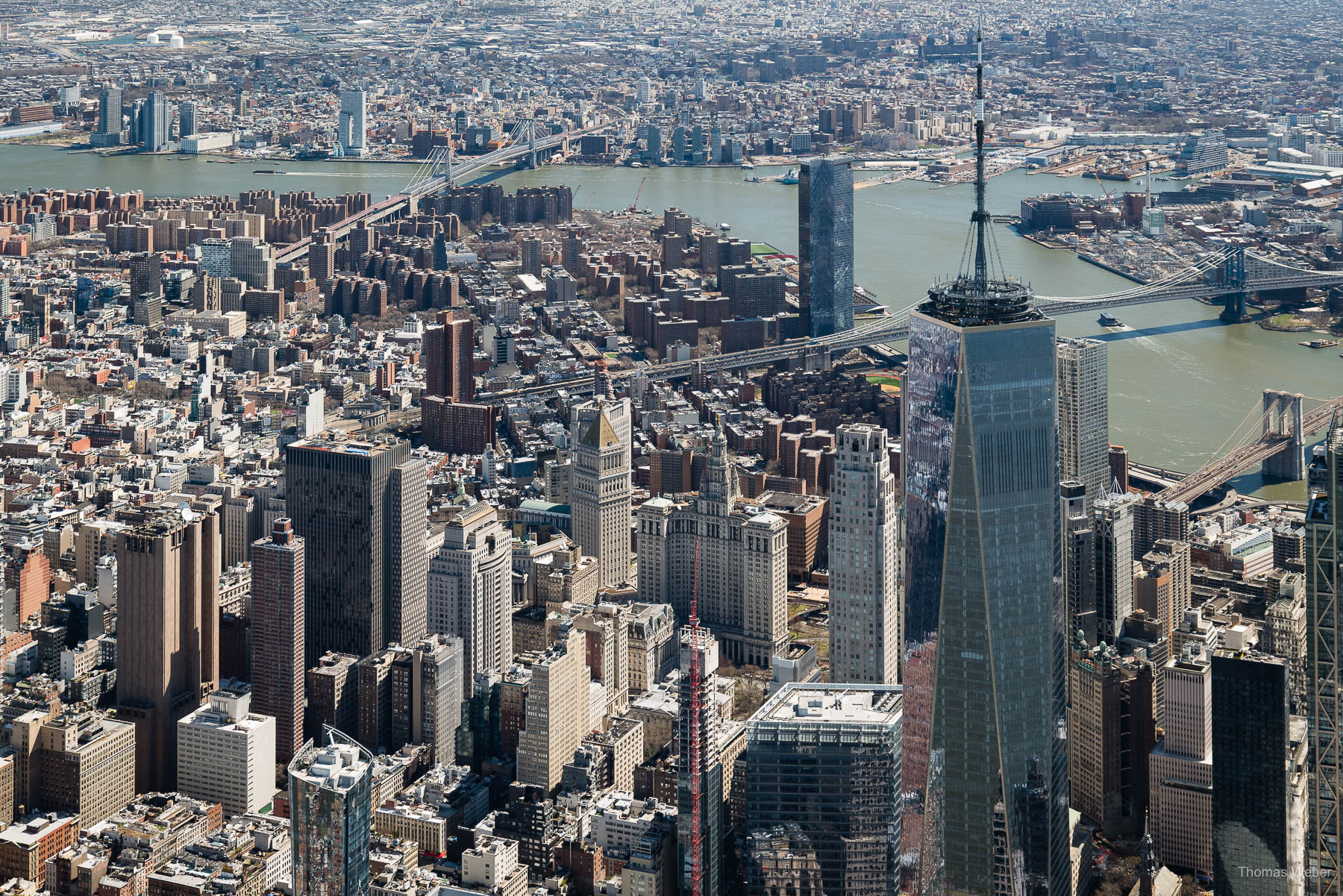 Rundflug mit dem Helikopter über Manhattan in New York City, USA, Thomas Weber, Fotograf in Oldenburg