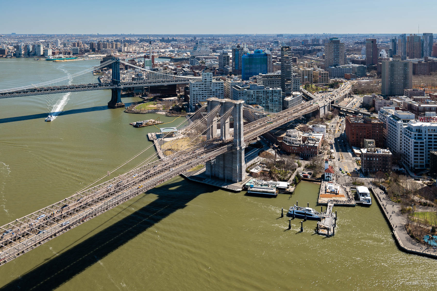 Rundflug mit dem Helikopter über Manhattan in New York City, USA, Thomas Weber, Fotograf in Oldenburg