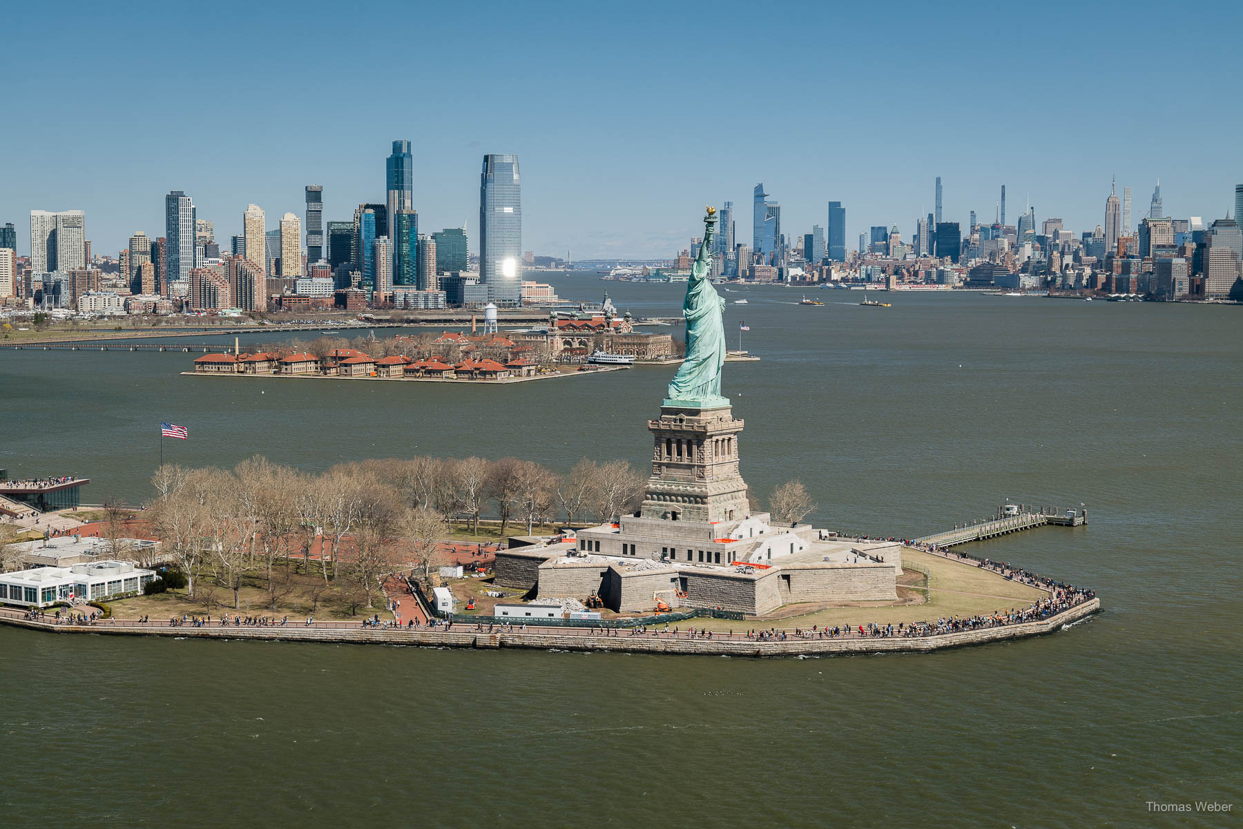 Rundflug mit dem Helikopter über Manhattan in New York City, USA, Thomas Weber, Fotograf in Oldenburg