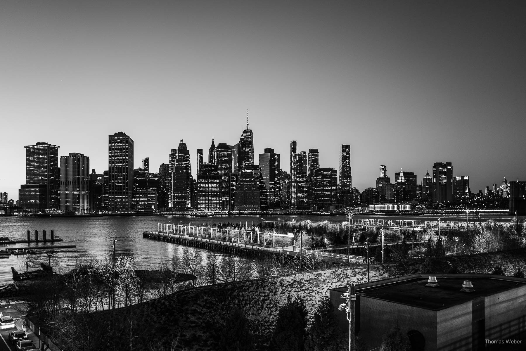 Blick über den East River in New York City, Thomas Weber, Fotograf Oldenburg