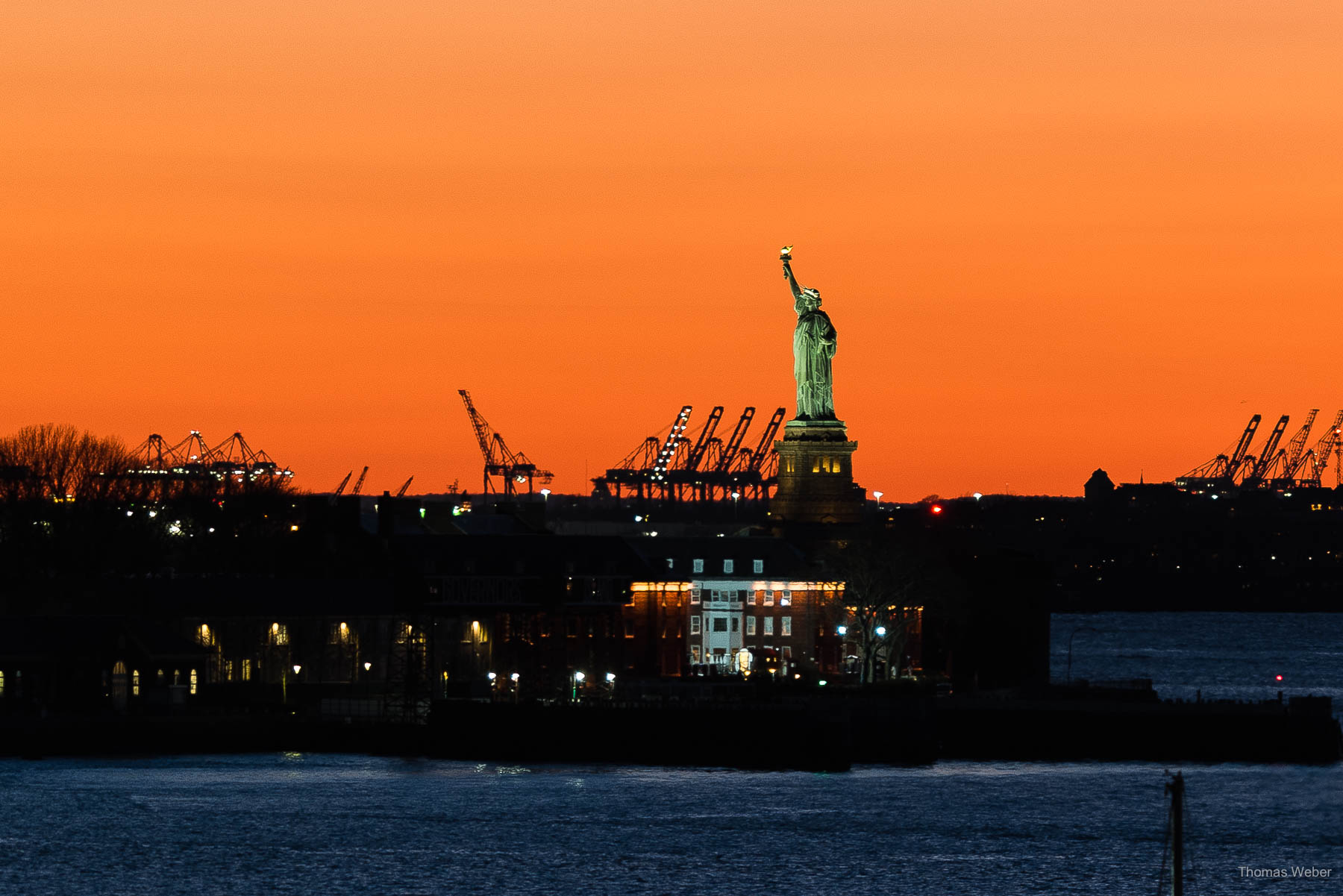 Blick über den East River in New York City, Thomas Weber, Fotograf Oldenburg