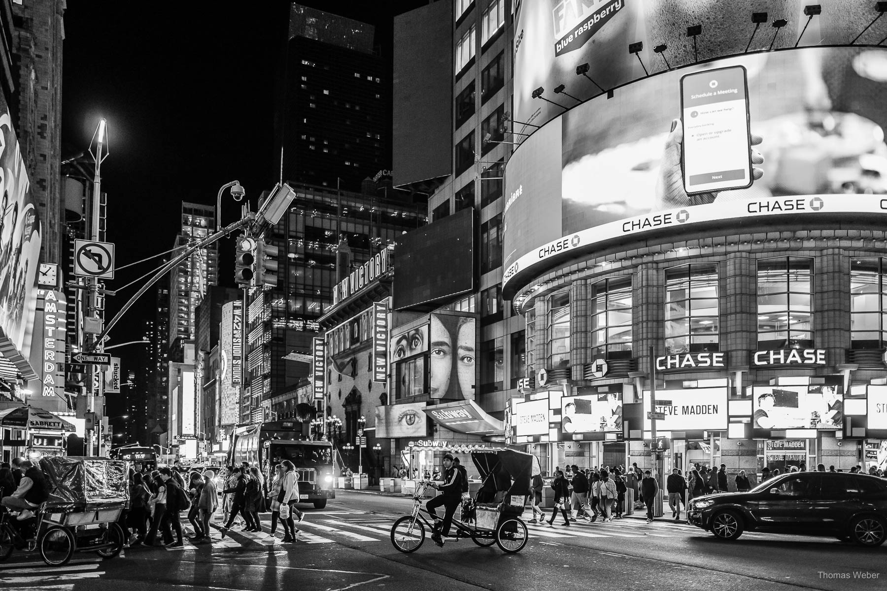 Times Square am Abend, New York City, USA, Thomas Weber, Fotograf Oldenburg