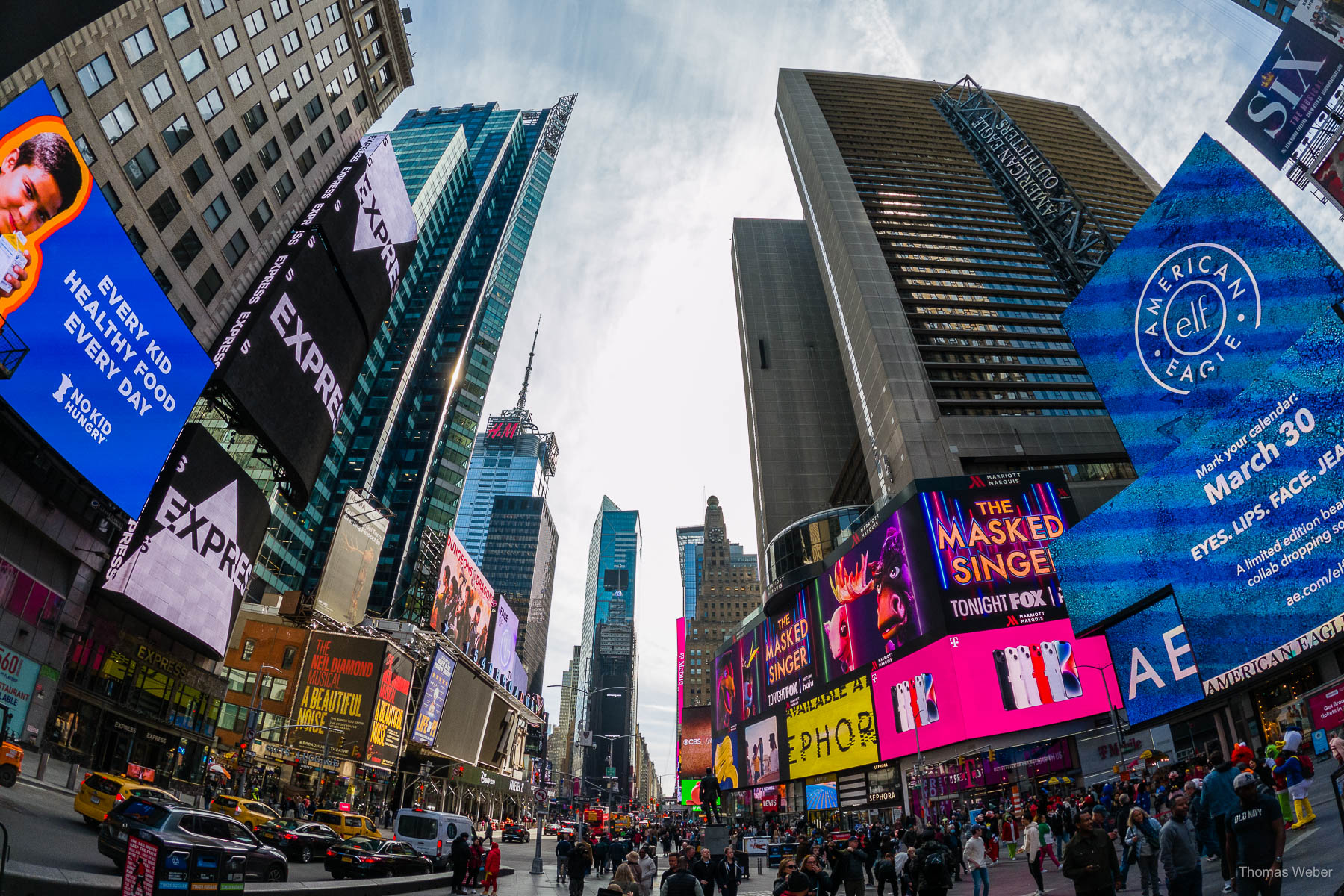 Times Square in New York City USA am Tage, Thomas Weber, Fotograf Oldenburg