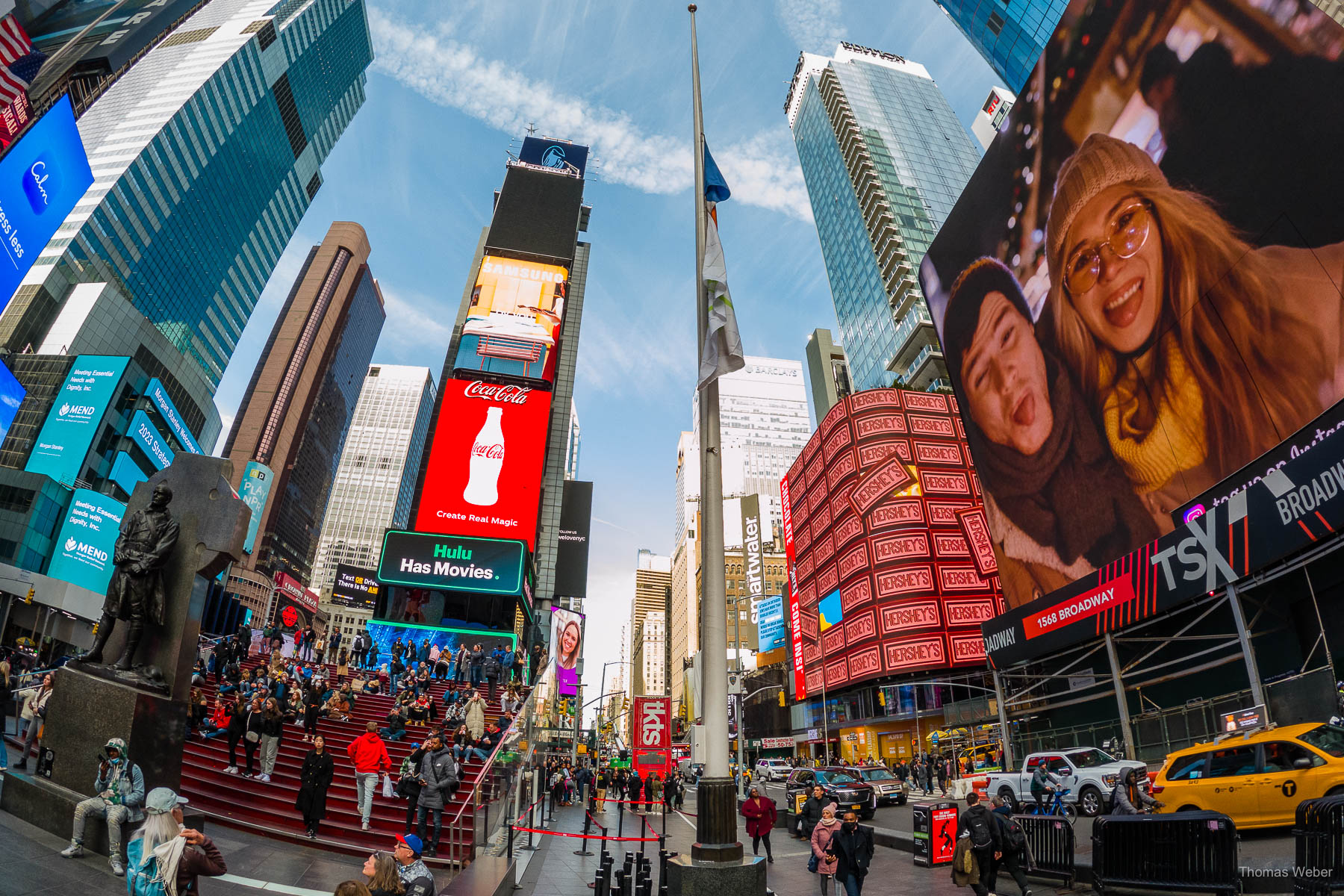 Times Square in New York City USA am Tage, Thomas Weber, Fotograf Oldenburg