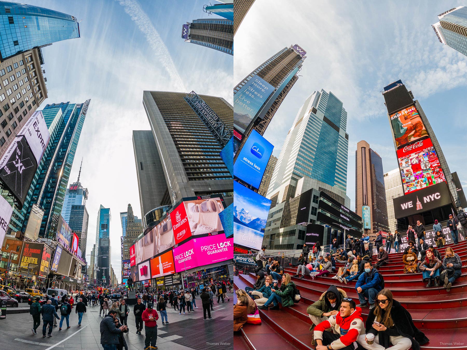 Times Square in New York City USA am Tage, Thomas Weber, Fotograf Oldenburg