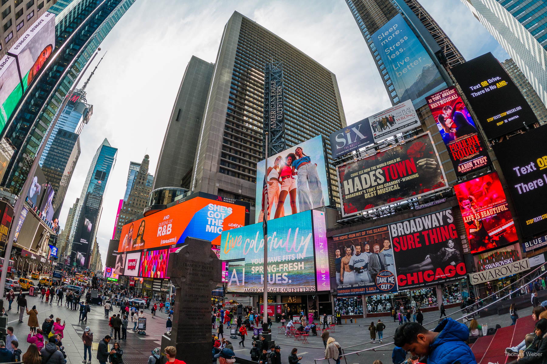 Times Square in New York City USA am Tage, Thomas Weber, Fotograf Oldenburg