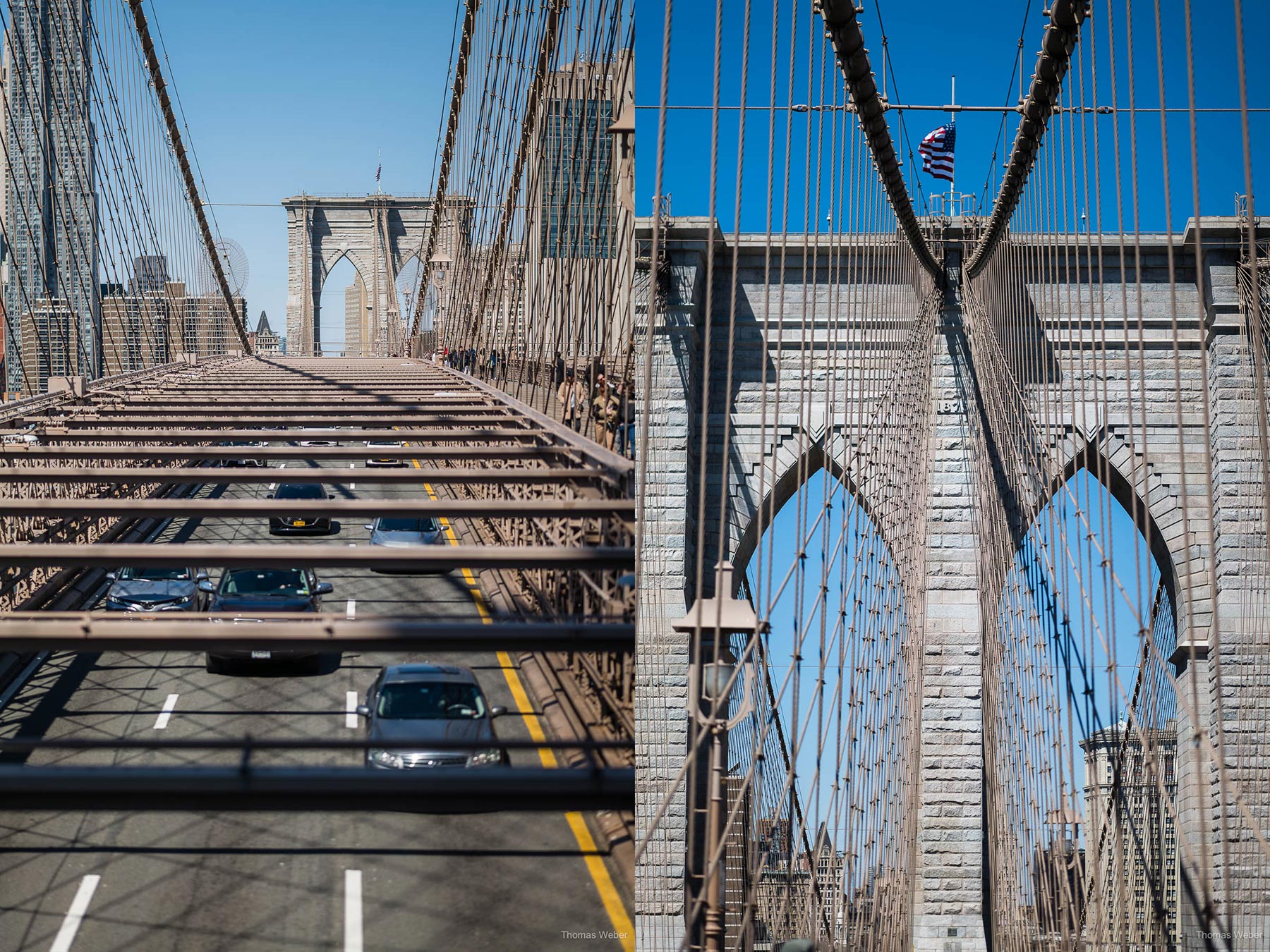 Brooklyn Bridge in New York City USA, Fotograf Thomas Weber aus Oldenburg