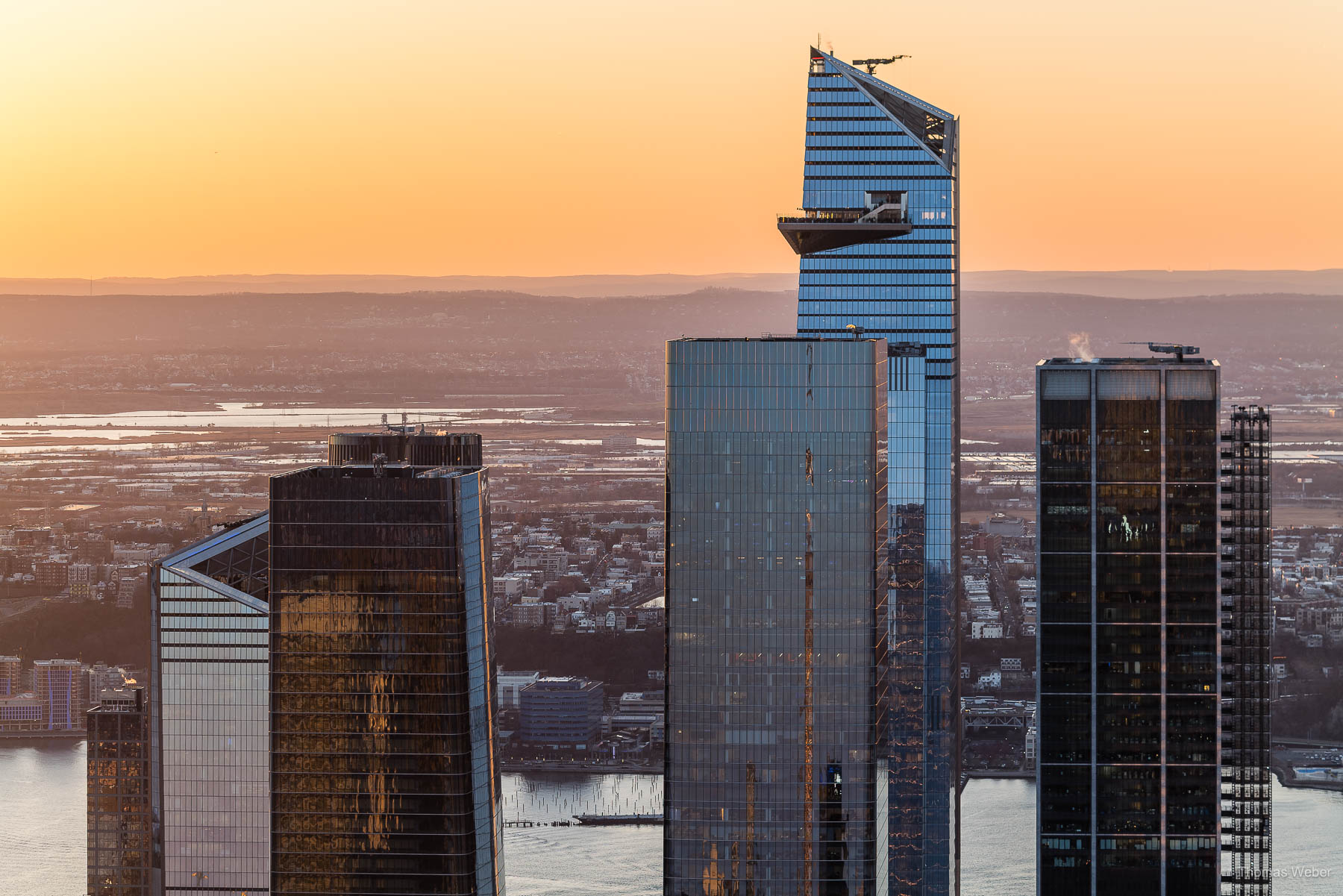 Blick vom Empire State Building über Manhattan bei Sonnenuntergang, New York City, USA, Fotograf Thomas Weber aus Oldenburg