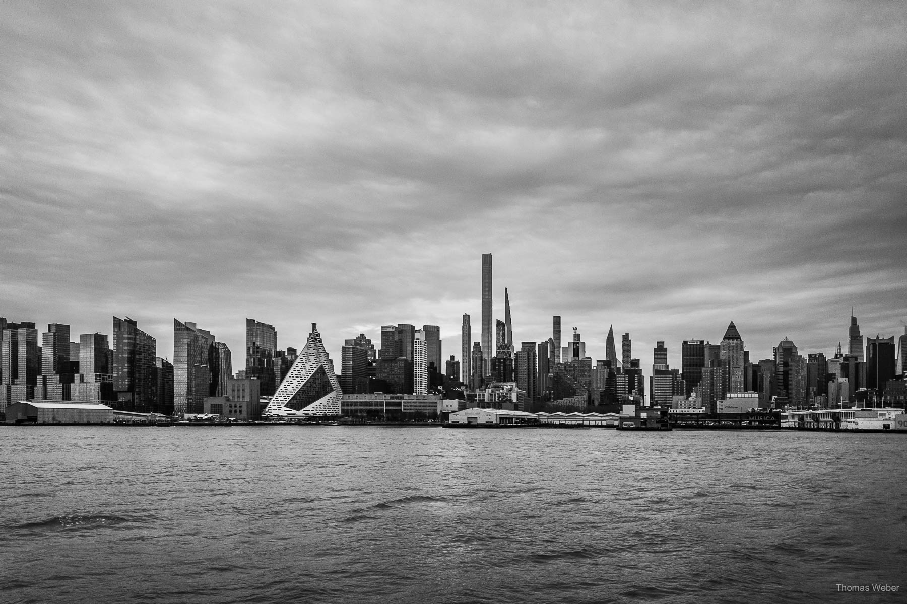 Blick über den Hudson River auf Manhattan in New York City, USA, Fotograf Thomas Weber aus Oldenburg