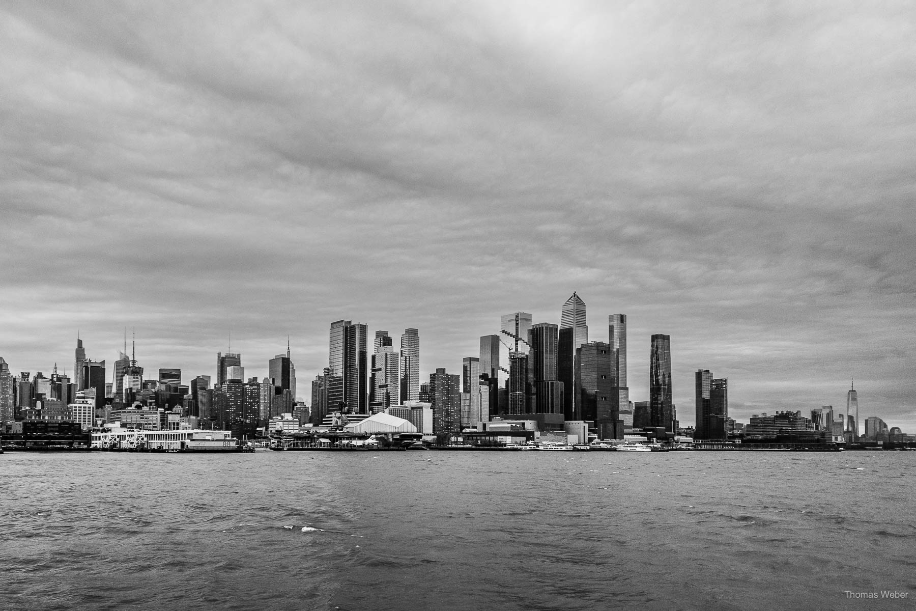 Blick über den Hudson River auf Manhattan in New York City, USA, Fotograf Thomas Weber aus Oldenburg