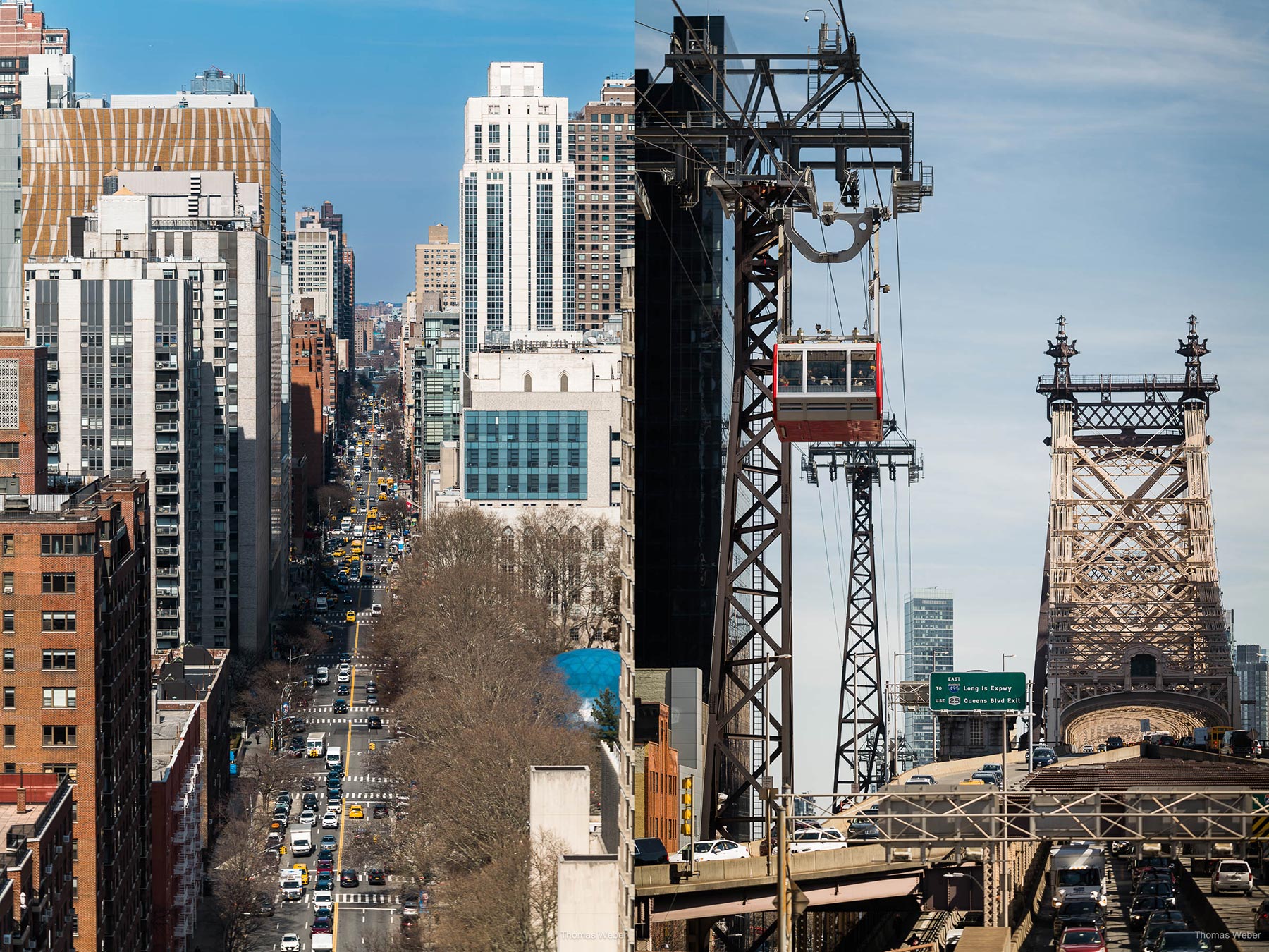 Wolkenkratzer und Straßen in New York City USA, Thomas Weber, Fotograf Oldenburg