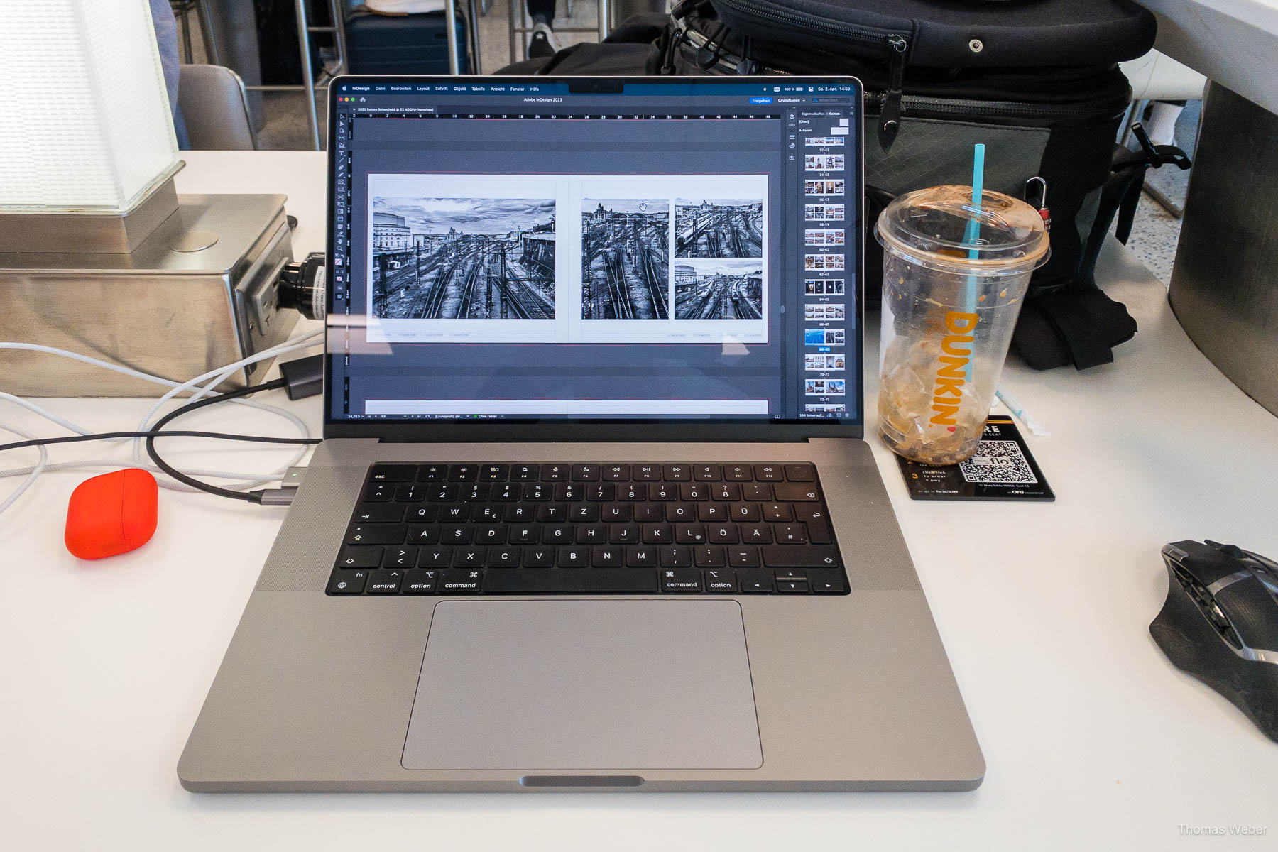 Arbeiten am Flughafen Newark in New Jersey, USA, Fotograf Thomas Weber aus Oldenburg