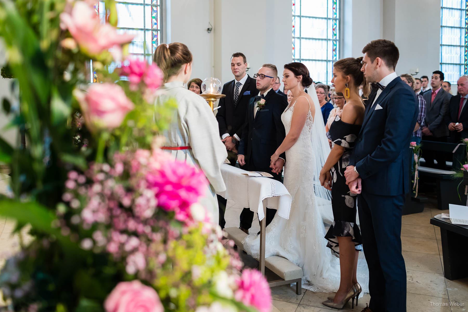 Hochzeit in Wildeshausen und Hochzeitsfeier in der Bullmühle Visbek, Thomas Weber, Fotograf Oldenburg