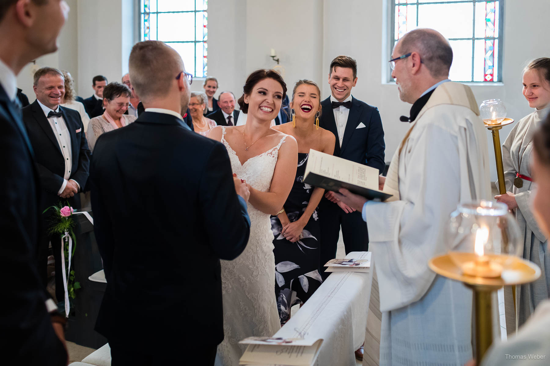 Hochzeit in Wildeshausen und Hochzeitsfeier in der Bullmühle Visbek, Thomas Weber, Fotograf Oldenburg