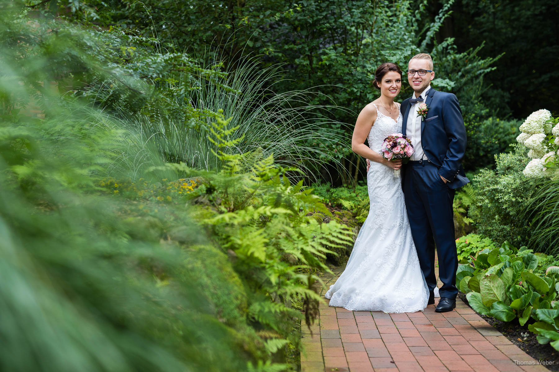 Hochzeit in Wildeshausen und Hochzeitsfeier in der Bullmühle Visbek, Thomas Weber, Fotograf Oldenburg