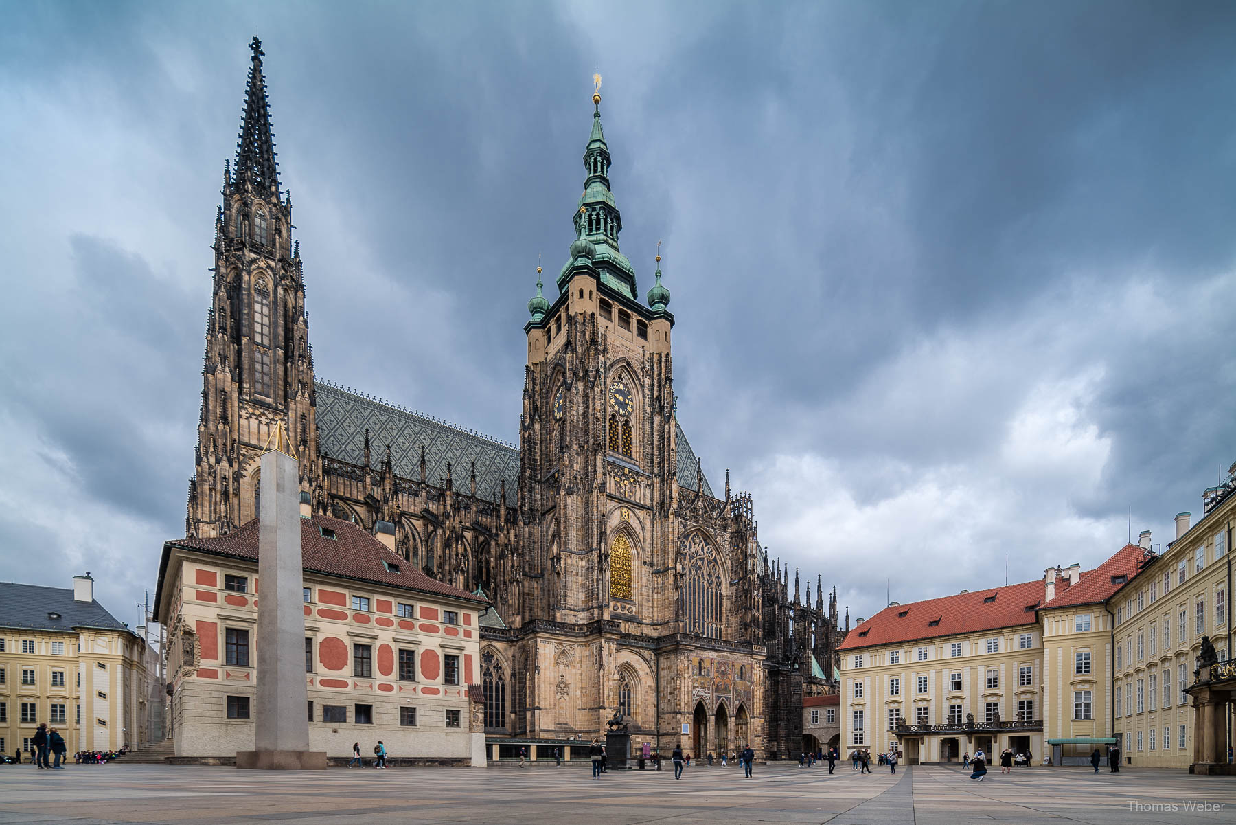 Der Veitsdom im Innenhof der Prager Burg (Pražský hrad), Fotograf Thomas Weber aus Oldenburg