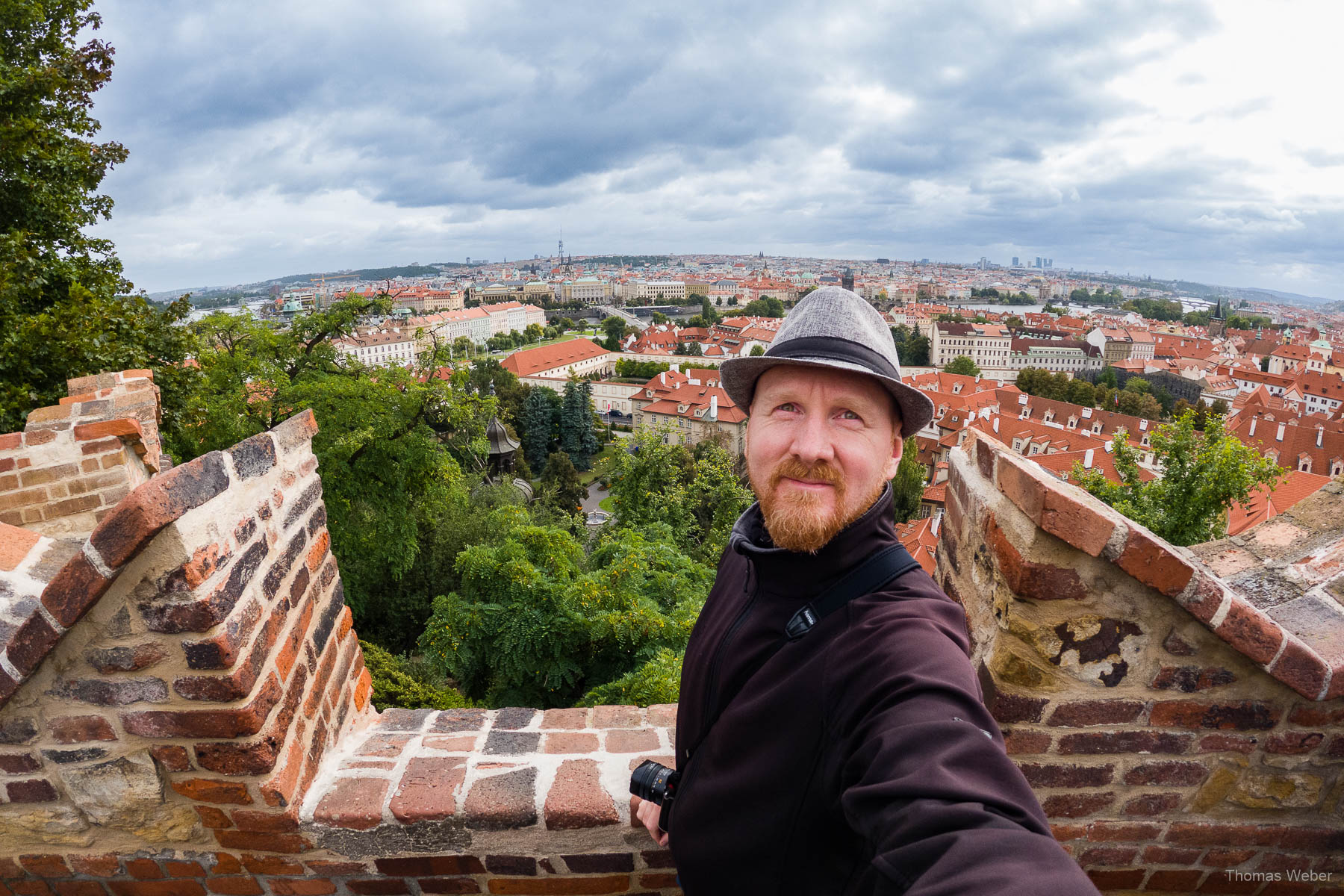 Ausblick von der Prager Burg (Pražský hrad) über die Stadt, Fotograf Thomas Weber aus Oldenburg