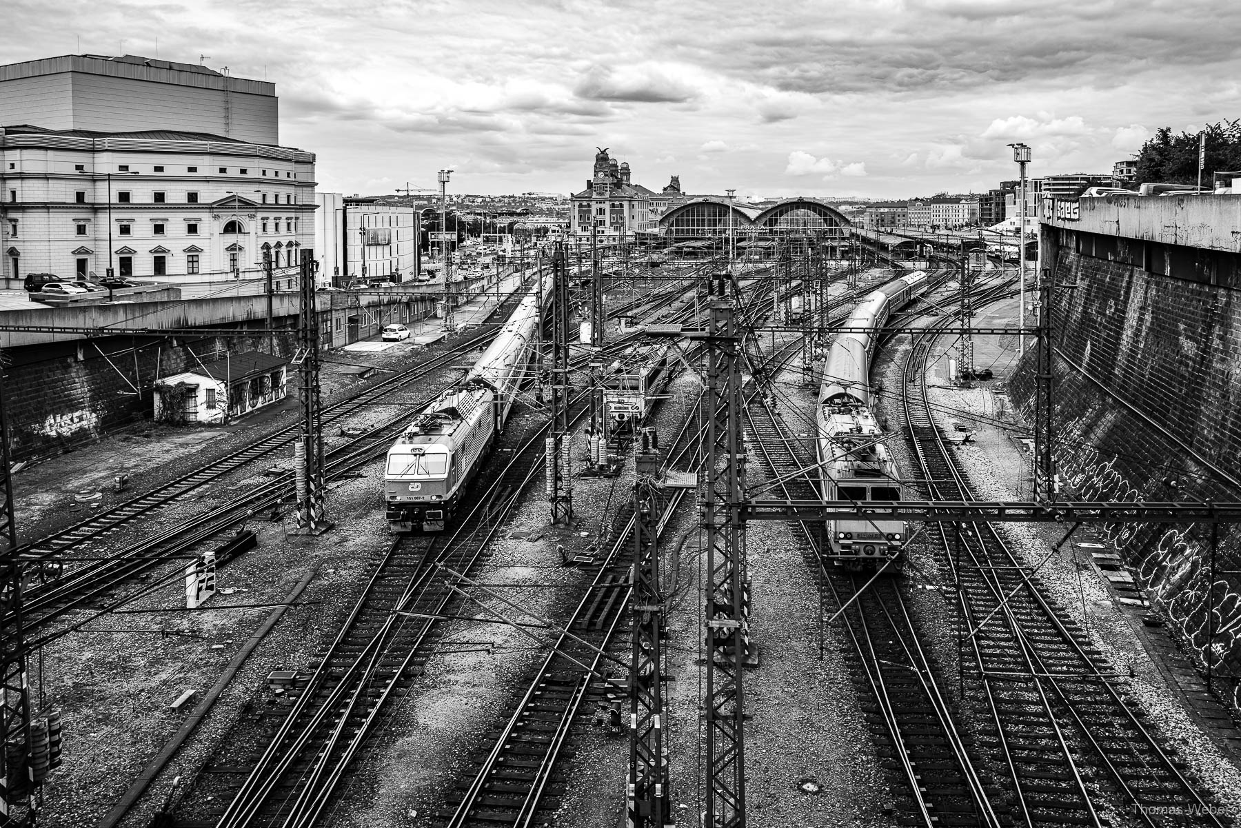 Der Prager Hauptbahnhof auf der Fotoreise nach Prag, Thomas Weber, Fotograf aus Oldenburg