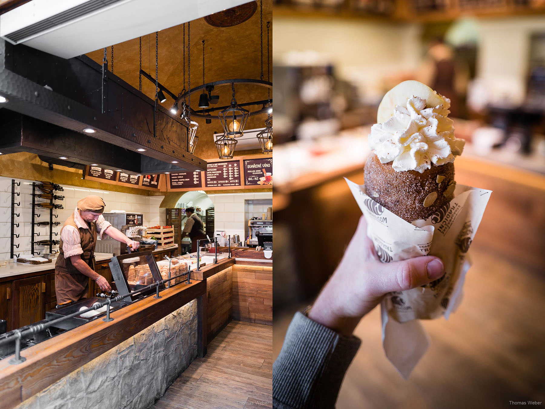 Trdelník Hörnchen - die leckere Süßigkeit aus Prag, Fotograf Thomas Weber