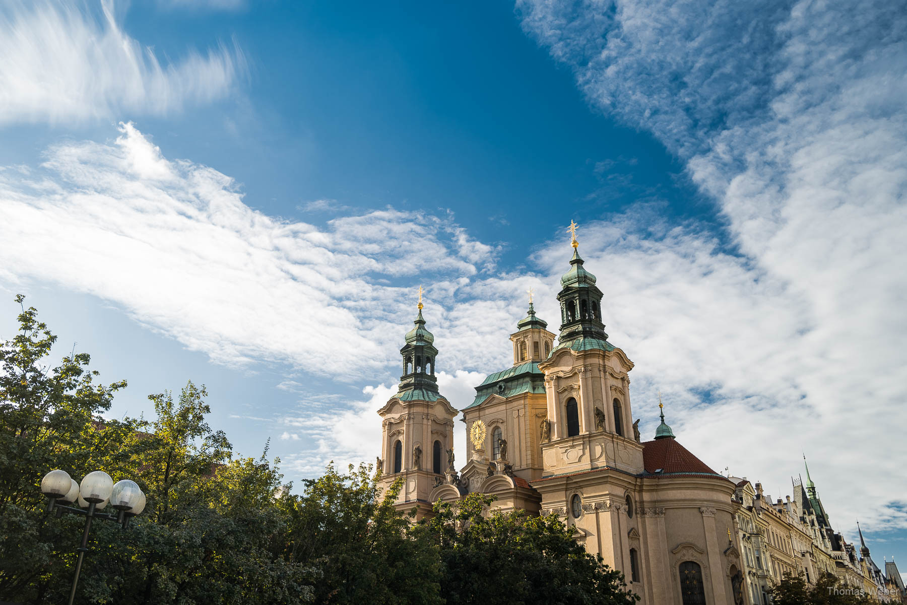 Der Altstädter Ring (Staroměstské náměstí) und das Rathaus mit der astronomischen Aposteluhr, Fotograf Thomas Weber