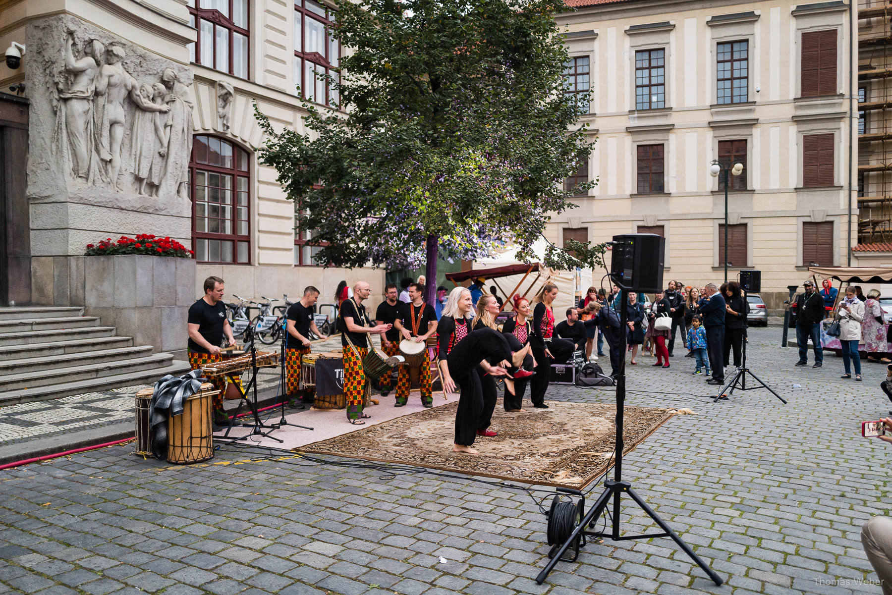 Der Wenzelsplatz in Prag