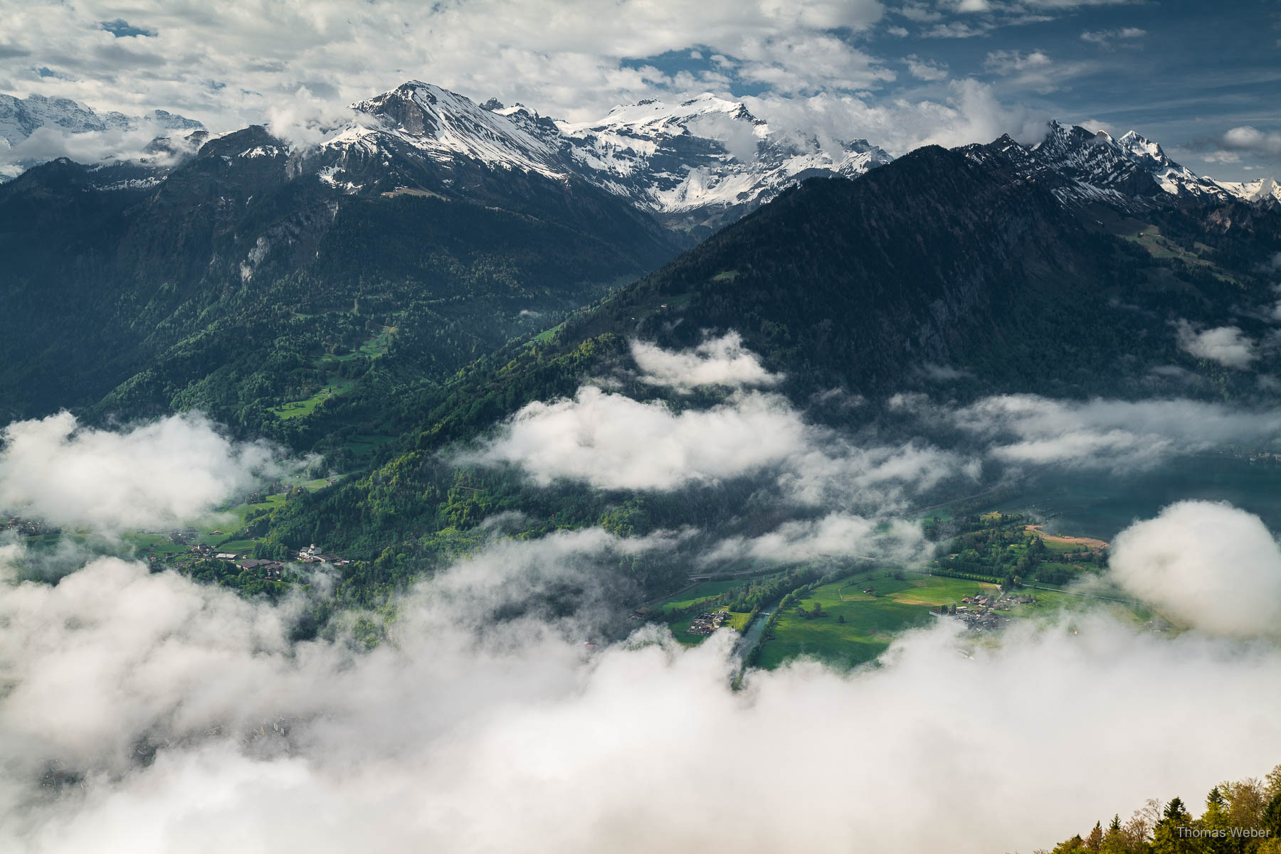Wanderung von der Harder Kulm auf das Augstmatterhorn in der Schweiz, Thomas Weber