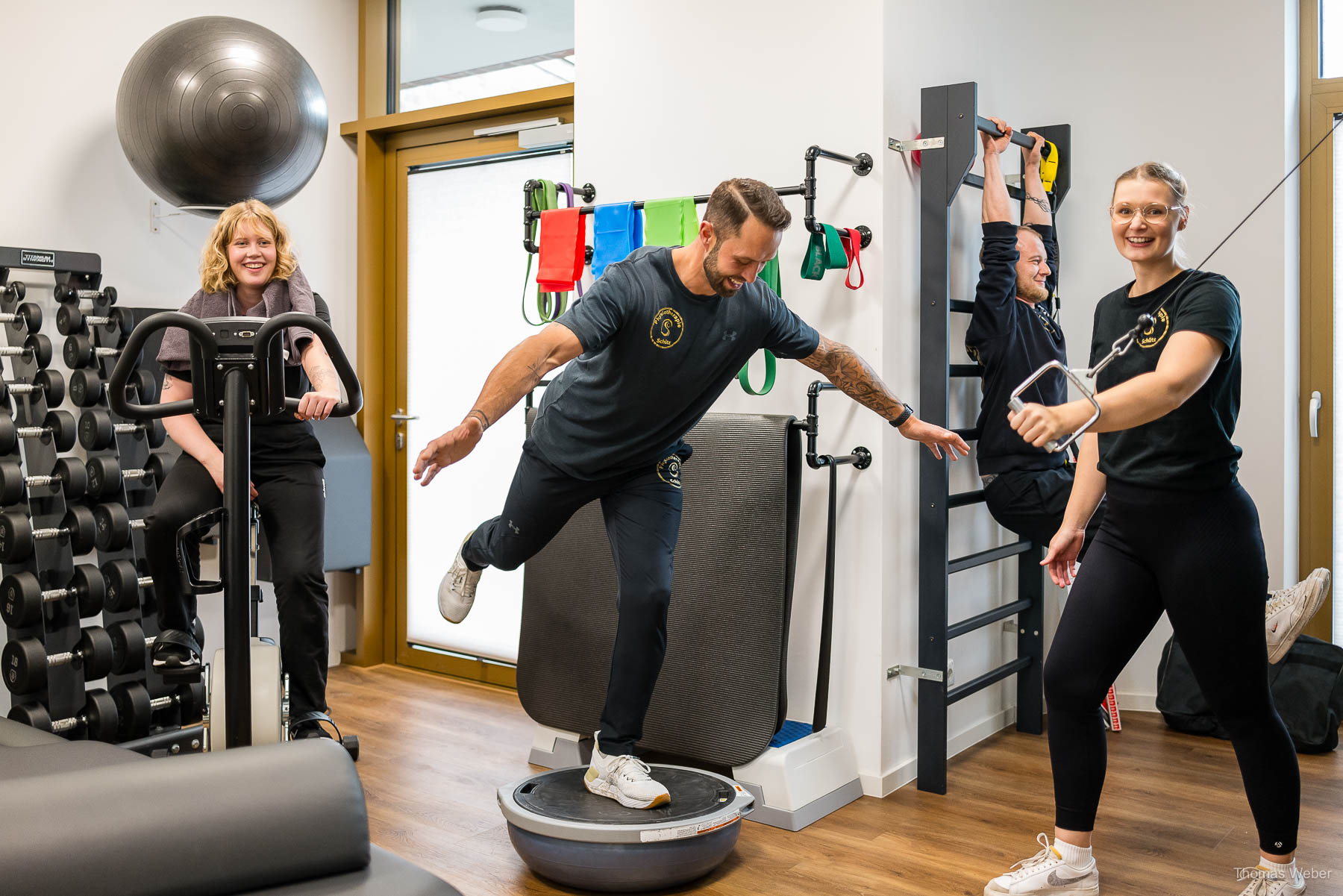 Werbefotos für die Physiotherapiepraxis Schütz in Oldenburg, Fotograf Oldenburg, Thomas Weber