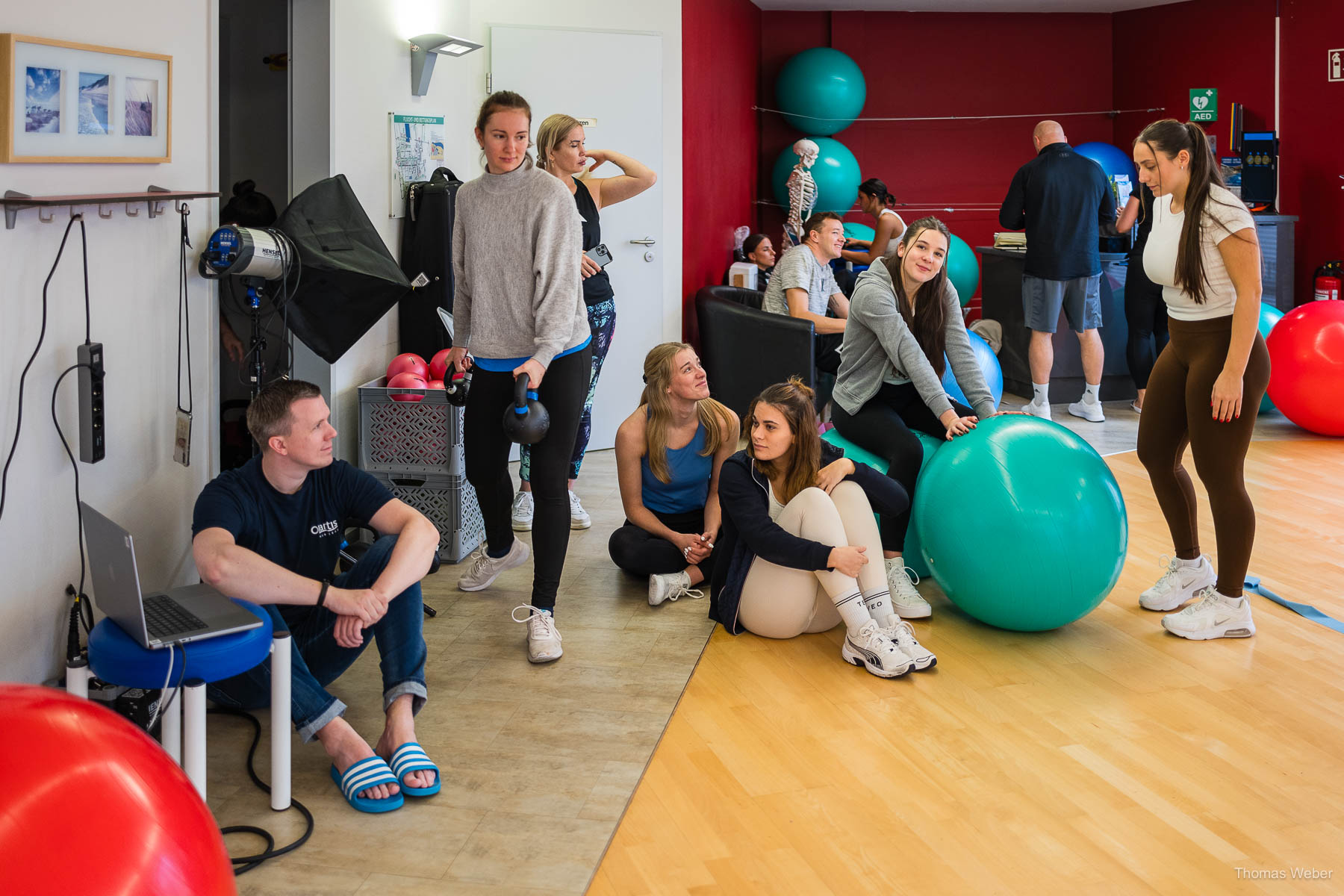 Fotografieren einiger Sportkurse, Thomas Weber