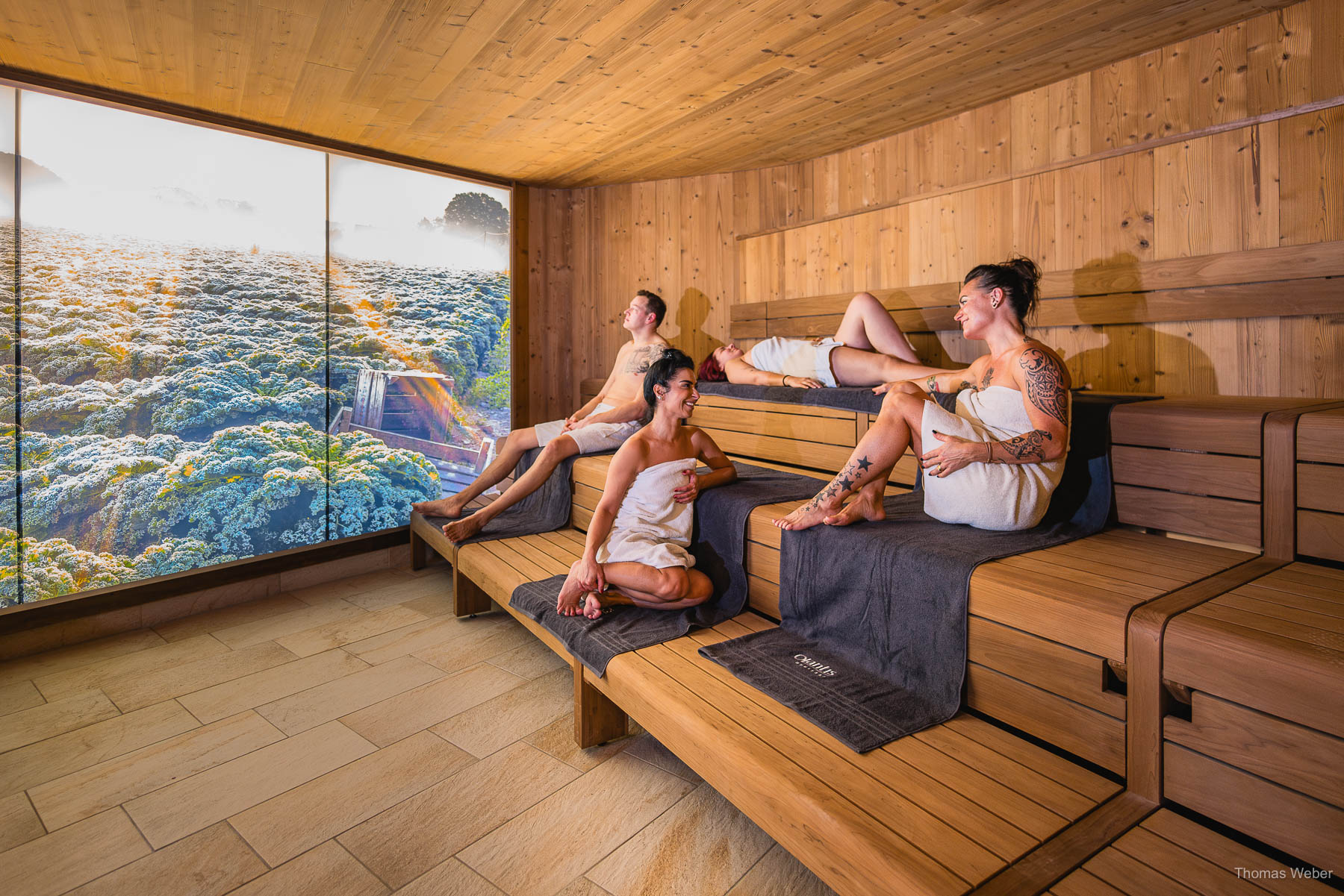 Wellness und Saunafotos im OLantis Huntebad Oldenburg, Fotograf Thomas Weber