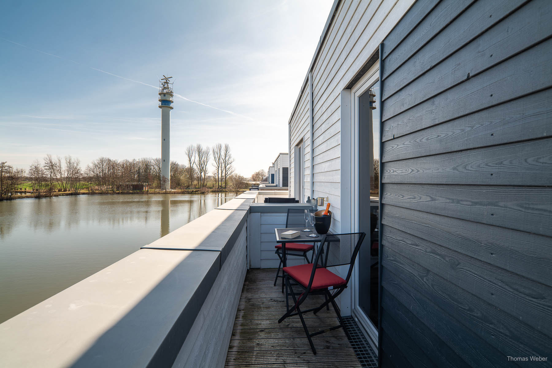 Architekturfotograf bei der Arbeit